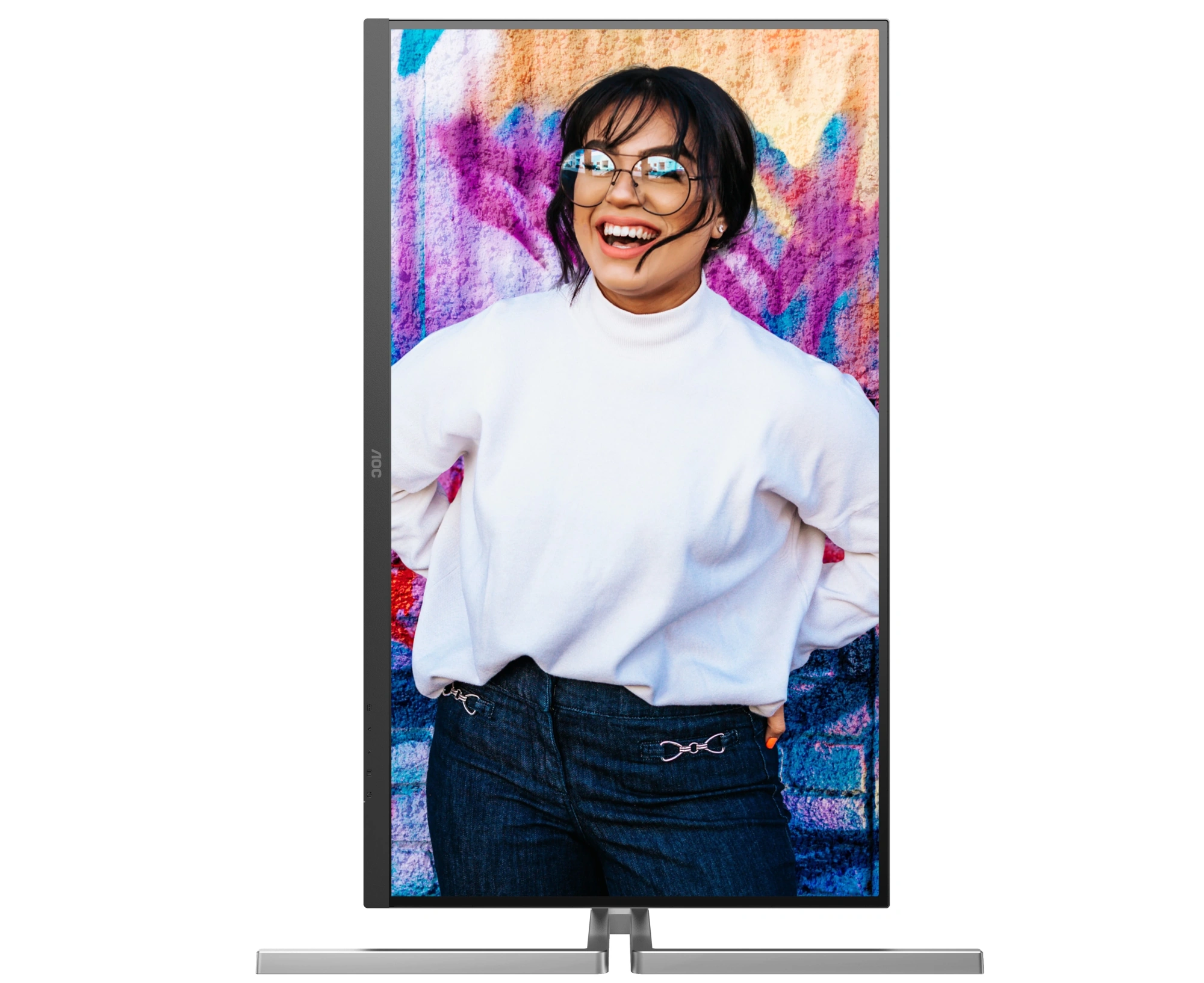 Монитор AOC U32U3CV (U32U3CV) [31.5", IPS, 3840x2160, 60 Гц, 4 мс, HDMI x2, DisplayPort, USB Type-C (DisplayPort)]