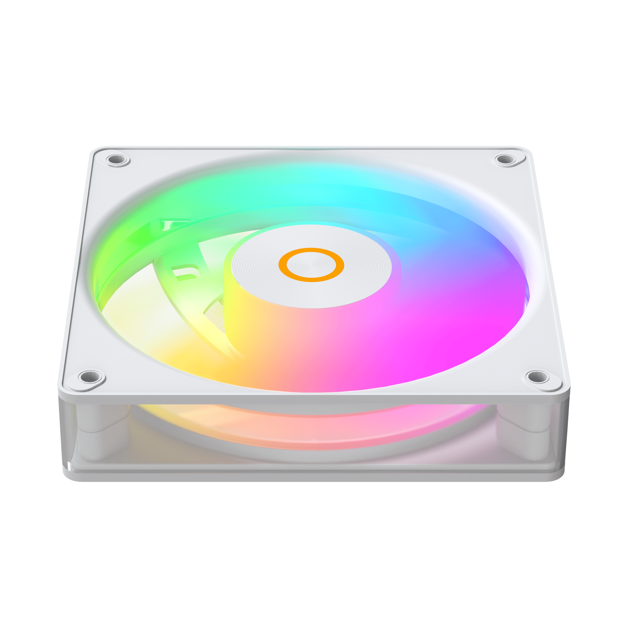 Вентилятор для корпуса Ocypus Gamma F12 Elite WH ARGB REVERSE BLADE [120 x 120 мм, 1800 об/мин, 56 CFM, 26 дБ, PWM]