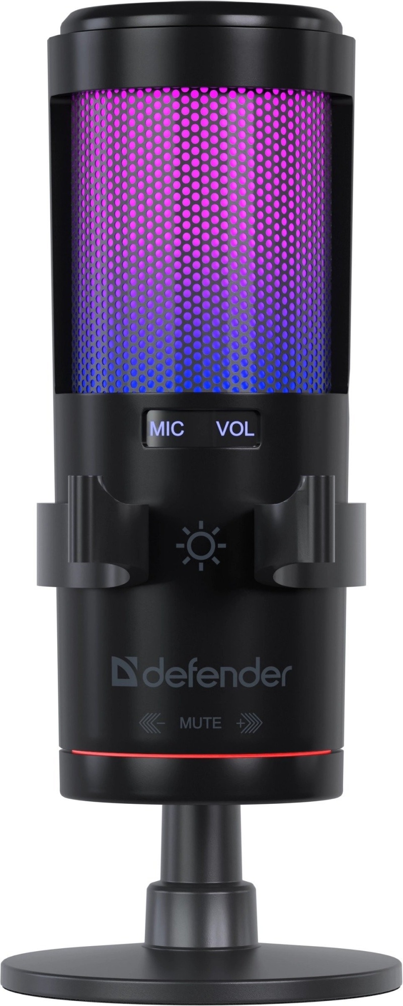 Микрофон  Defender Impulse GMC 400 Microphone USB, RGB, 2.00m (64240)