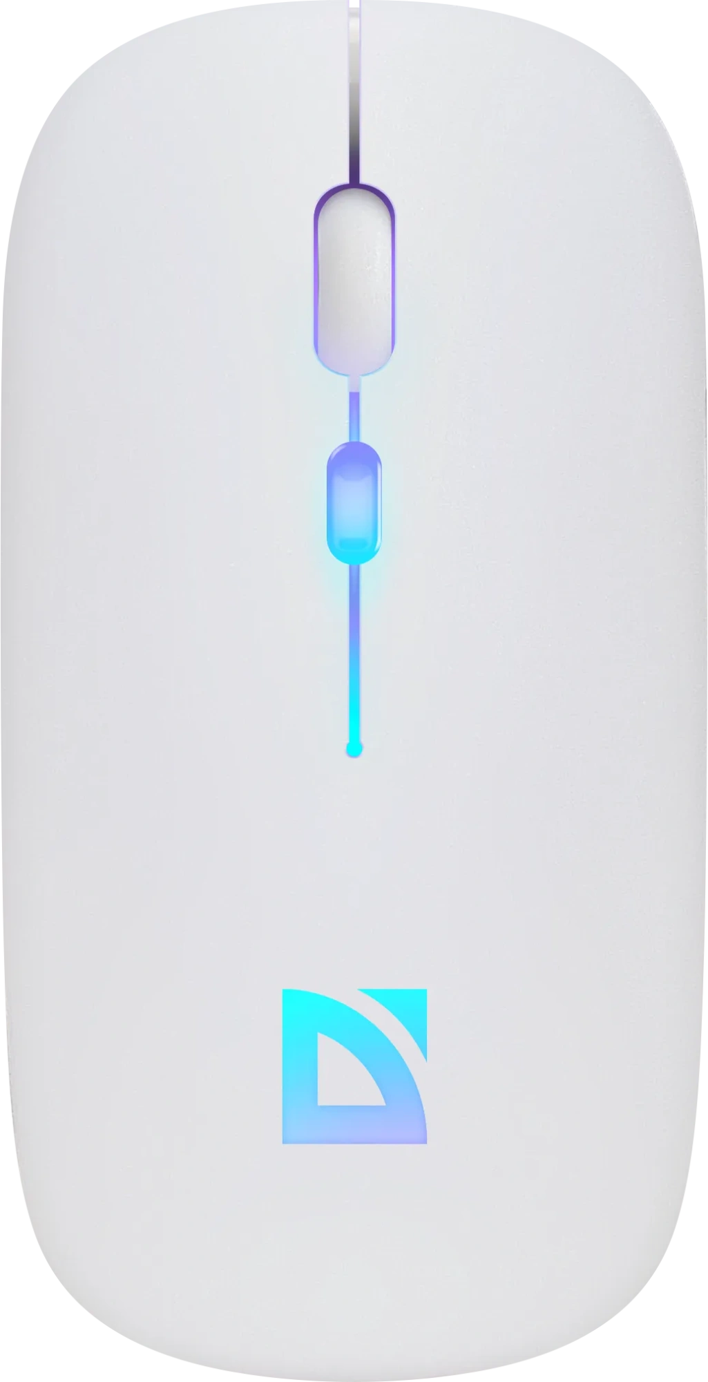 Мышь Defender Touch MM-997 (52998) [беспроводная, светодиодная, 1600 DPI, 240 Гц подсветка, белая]