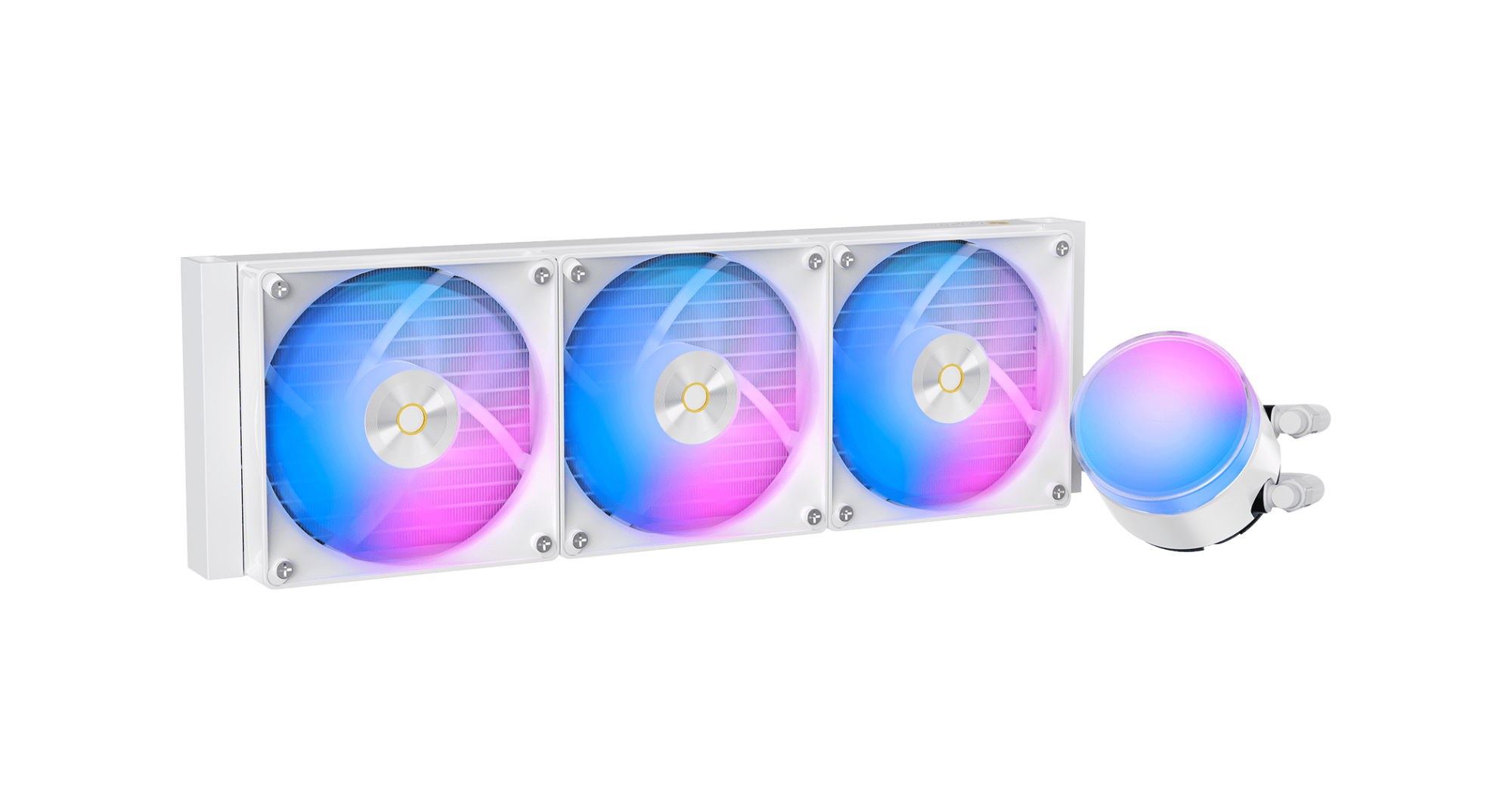 Система охлаждения Ocypus Delta L36 WH ARGB V2 (Delta-L36-WH3AAWNN02X-GL) [120 x 120 мм, 2000 об/мин, 29 дБ, 4 pin]