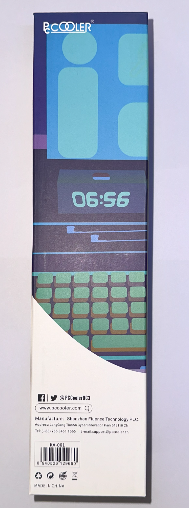 Коврик для компьютерной мыши PCCooler MOUSE PAD Black