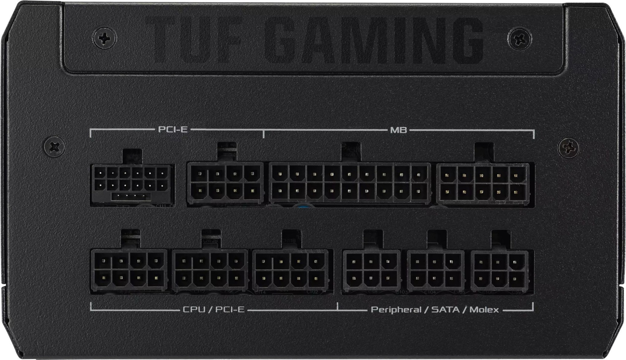 Блок питания ASUS TUF-GAMING-1000G [1000 Вт, 80 PLUS Gold, 5x SATA, 4x 6+2 pin PCIe, 1x 4+4 pin CPU]