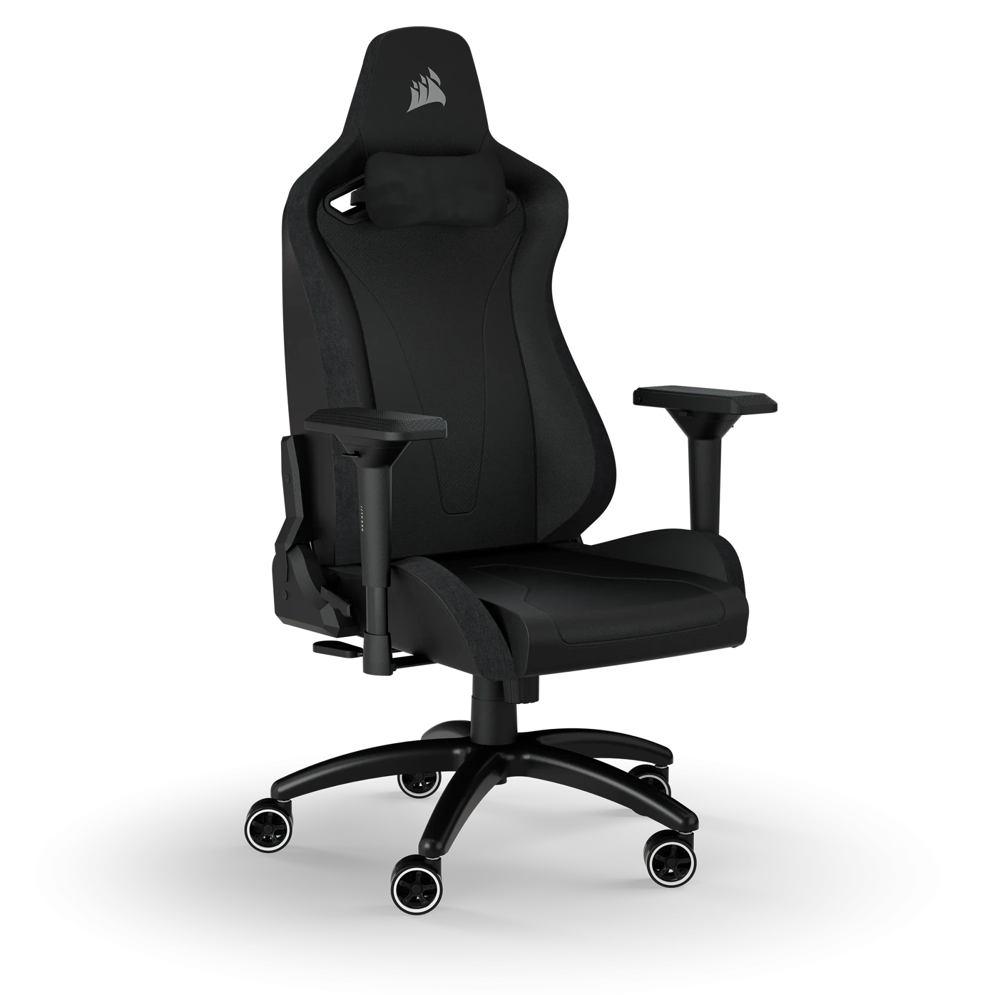 Игровое кресло CORSAIR TC200 Leatherette Gaming Chair, Standard Fit (CF-9010043-WW) черный