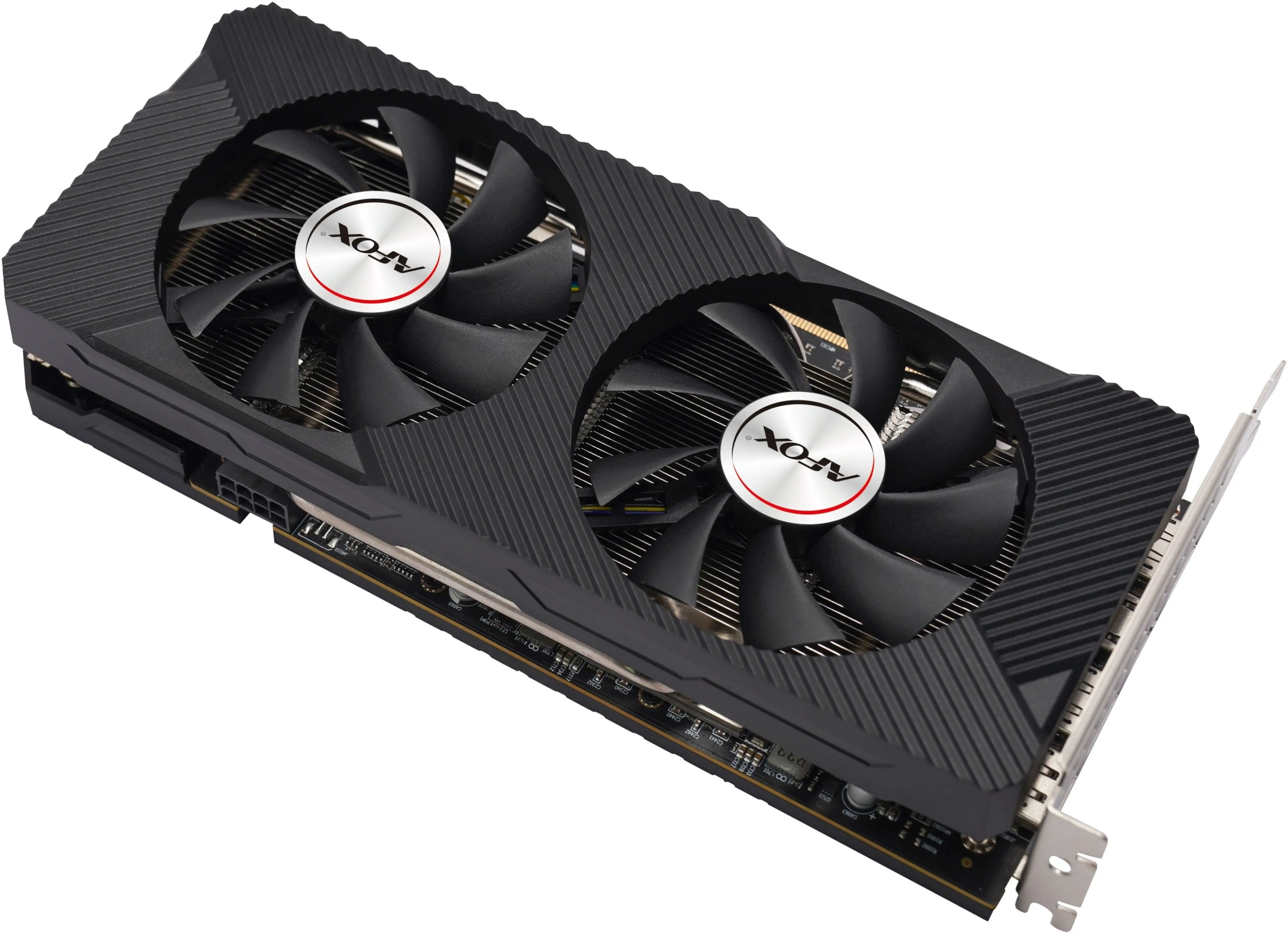 Видеокарта Afox RX 5700XT (AFRX5700XT-8GD6H6-V4) [8 ГБ, GDDR6, 256 бит, HDMI, DisplayPort (3 шт)]