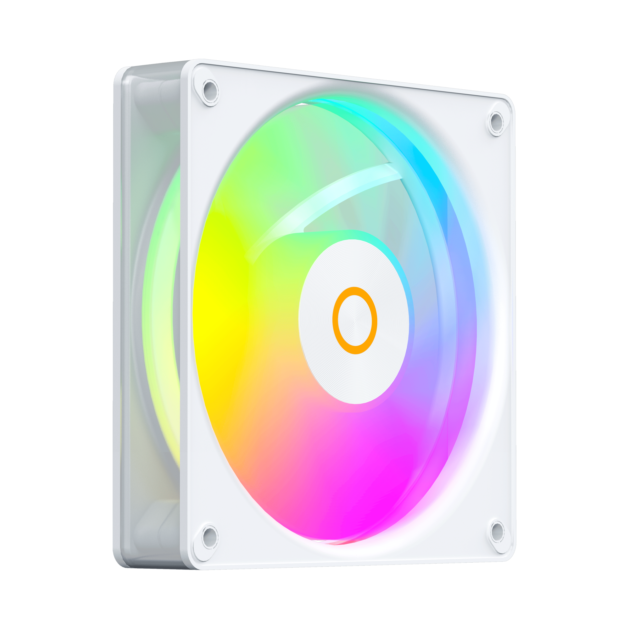 Вентилятор для корпуса Ocypus Gamma F12 Elite WH ARGB REVERSE BLADE [120 x 120 мм, 1800 об/мин, 56 CFM, 26 дБ, PWM]