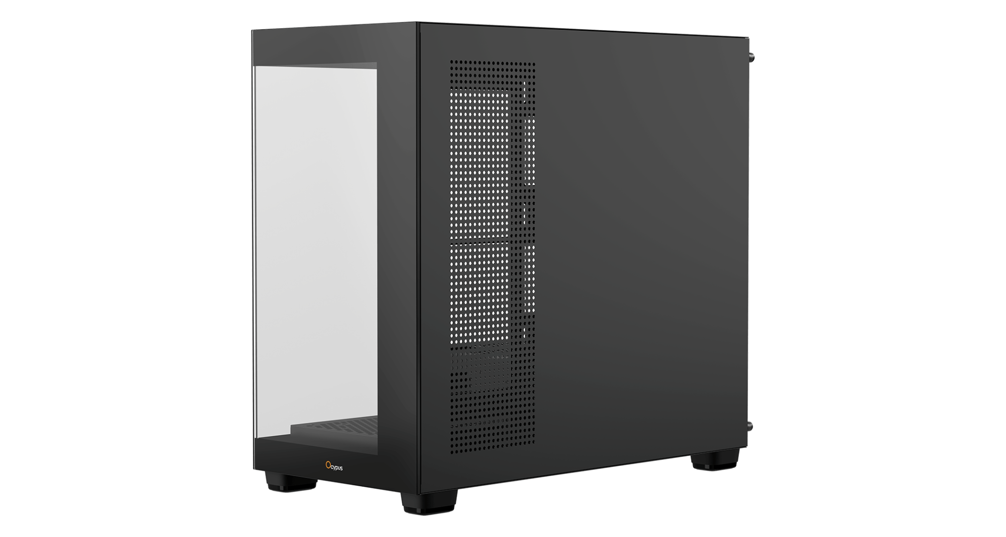 Корпус Ocypus Gamma C52 BK (Gamma-C52-BKD000XX-GL) [Mini Tower, Без вентиляторов, Черный]