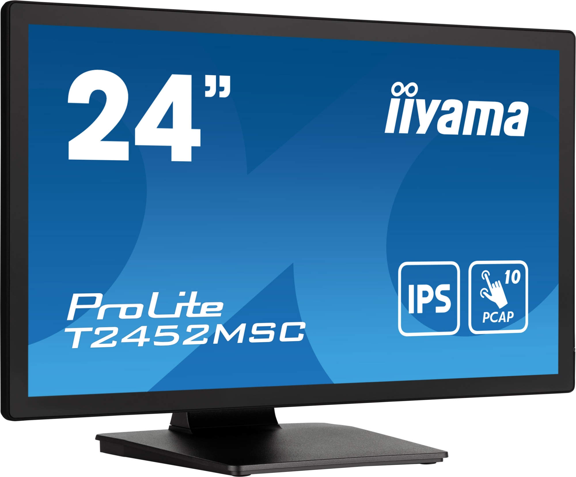 Монитор Iiyama ProLite T2452MSC-B1 [23.8", IPS, 1920x1080, 60 Гц, 5 мс, HDMI, DisplayPort]