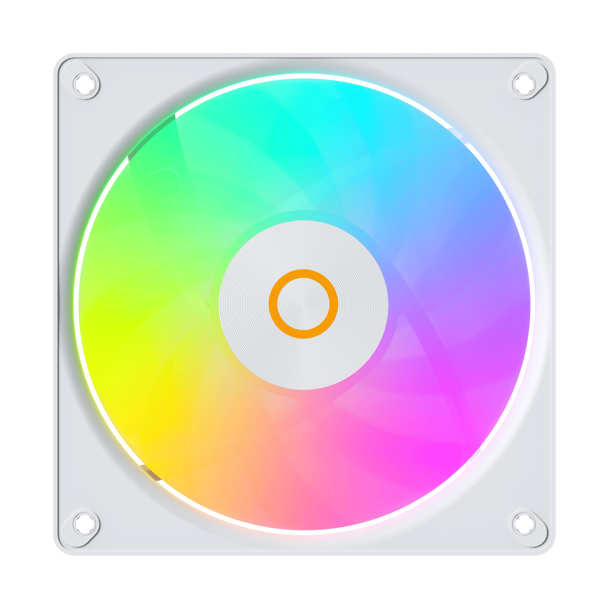 Вентилятор для корпуса Ocypus Gamma F12 Elite WH ARGB REVERSE BLADE [120 x 120 мм, 1800 об/мин, 56 CFM, 26 дБ, PWM]