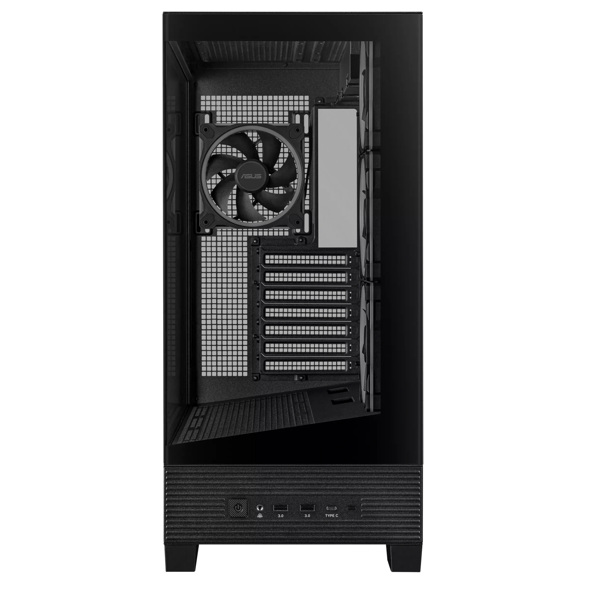Корпус Asus A31 PLUS TG ARGB [Midi Tower, 4 x 120 мм ARGB, черный]