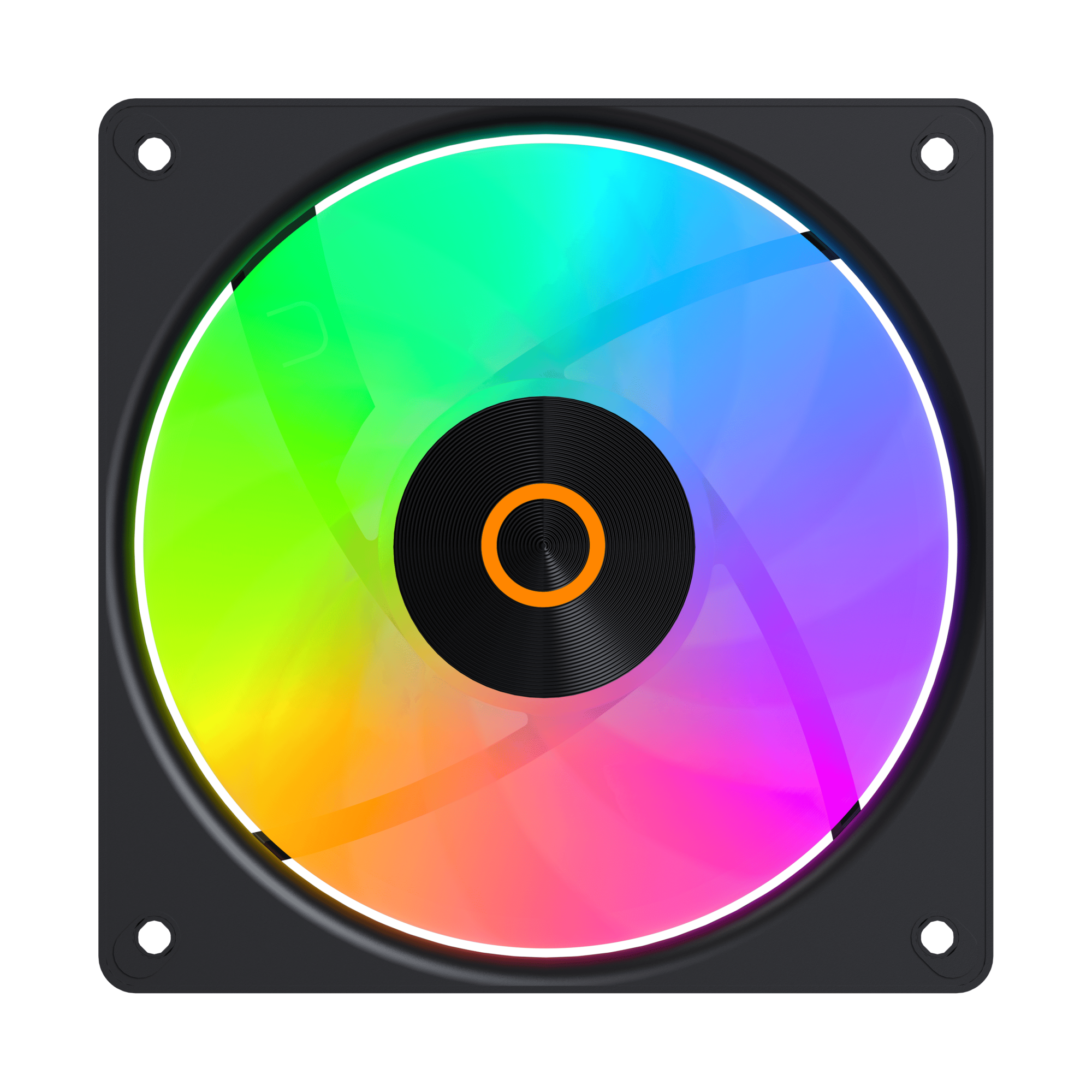 Вентилятор для корпуса Ocypus Gamma F12 Elite BK ARGB [120 x 120 мм, 1800 об/мин, 56 CFM, 26 дБ, PWM]