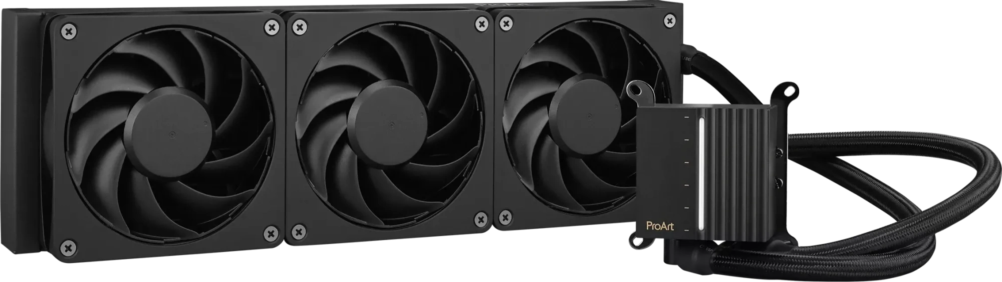 СЖО ASUS ProArt LC 360, 3x Alphacool Apex Stealth Metal Power fans, up to 3000RPM,  Cooper Water Block, BOX