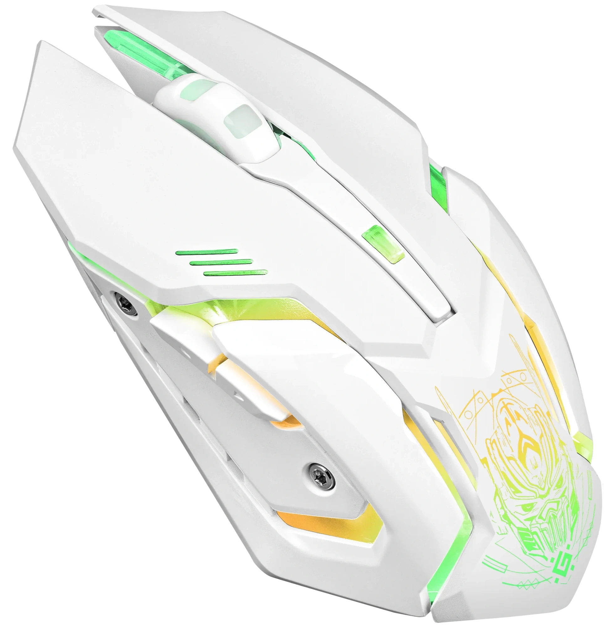 Мышь Defender Trigger GM-934 (52931) [беспроводная, светодиодная, 3200 DPI, подсветка, белая]