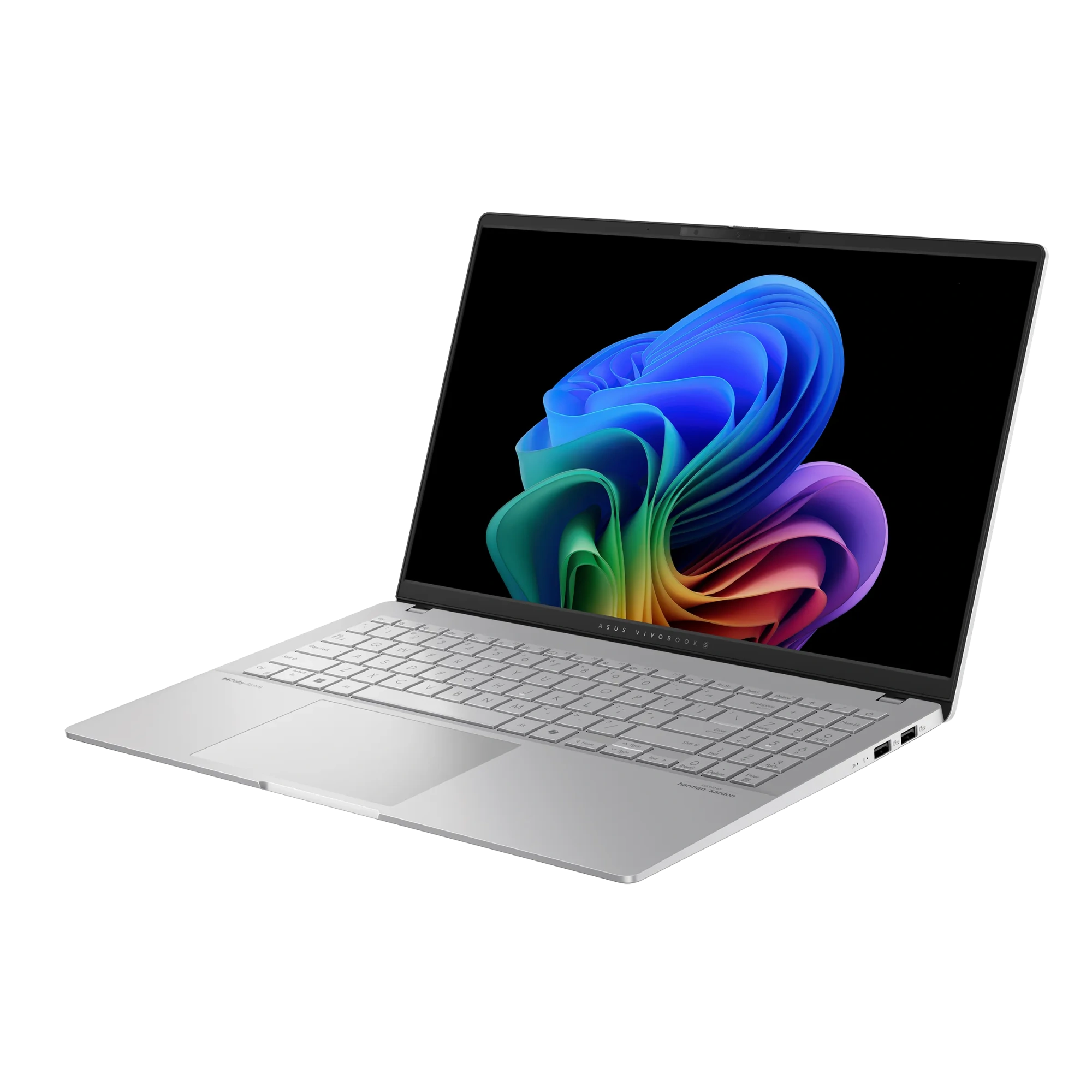 Ноутбук Asus Vivobook S 15 S5507QA-MA046W (90NB14Q2-M00AT0) [15.6", Snapdragon X Plus X1P-42-100, 16 ГБ ОЗУ, 512 ГБ SSD, Windows 11 Home]