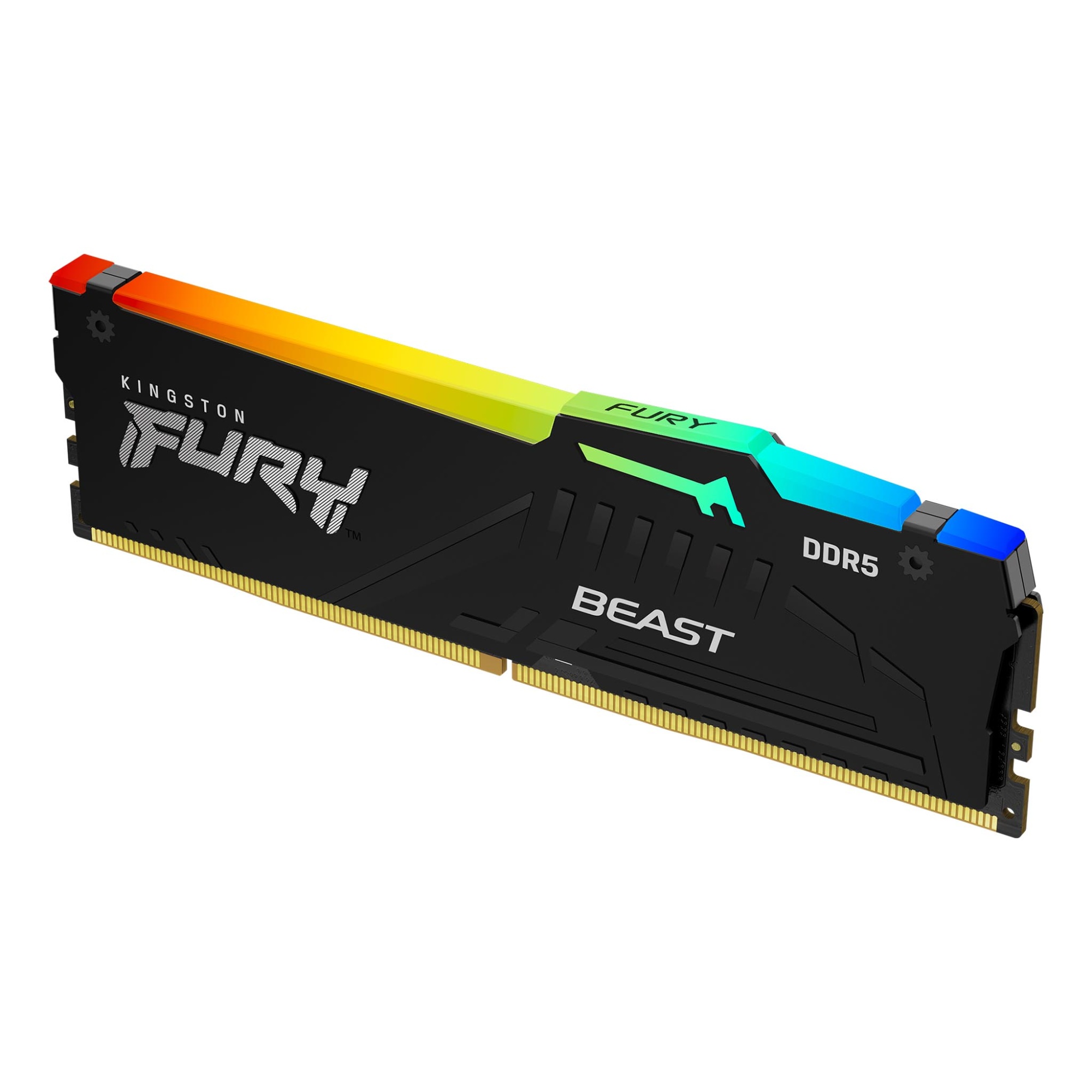 Оперативная память Kingston FURY Beast RGB (KF560C30BBEA-16) [16 ГБ, DDR 5, 6000 МГц, 1.1 В, подсветка]