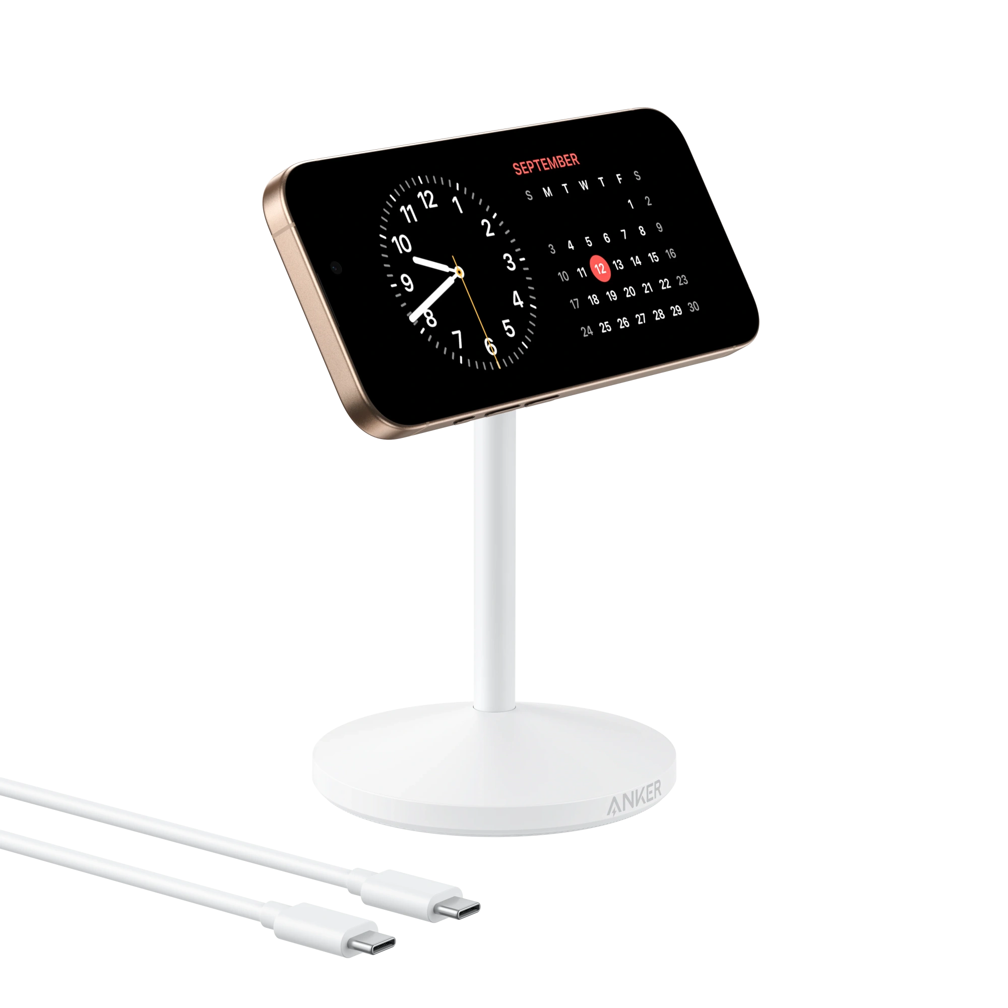 Беспроводное зарядное устройство Anker MagGo (Single Stand) (A25X1H21) Белый