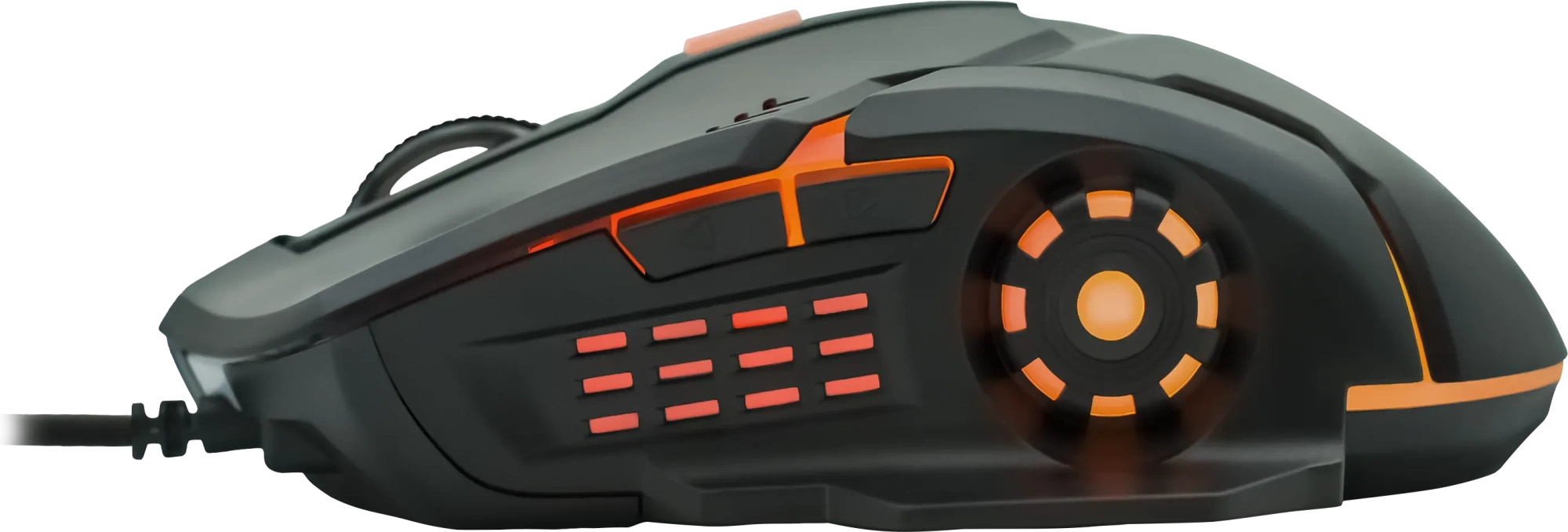 Мышь Defender Nolana GM-044 [проводная, светодиодная, 2400 DPI, подсветка, черная]