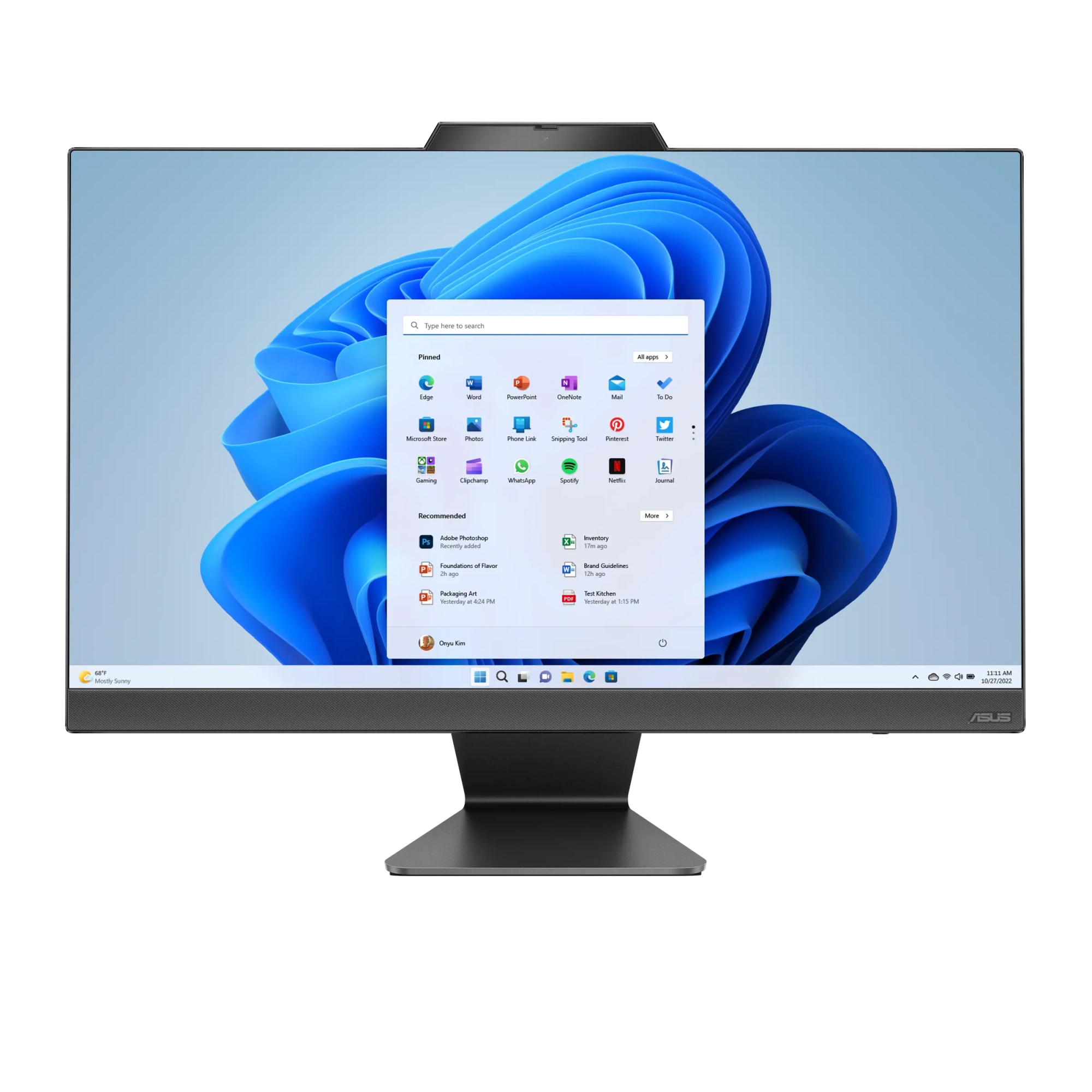Моноблок Asus 90PT03T2-M00TU0 (E3402WVA-BPC0100) [23.8" Full HD, Core 3 100U, 16 ГБ ОЗУ, 512 ГБ SSD, DOS]