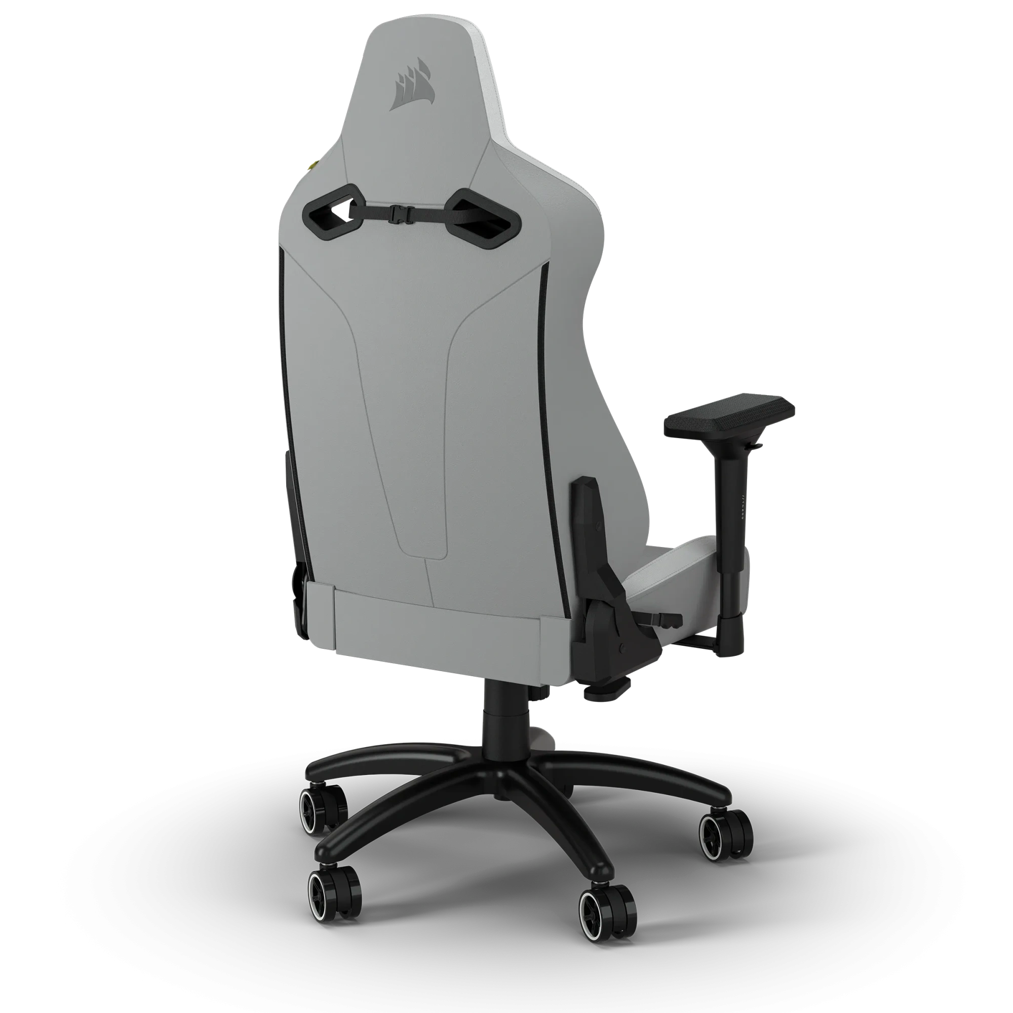 Игровое кресло CORSAIR TC200 Leatherette Gaming Chair, Standard Fit (CF-9010045-WW) серый