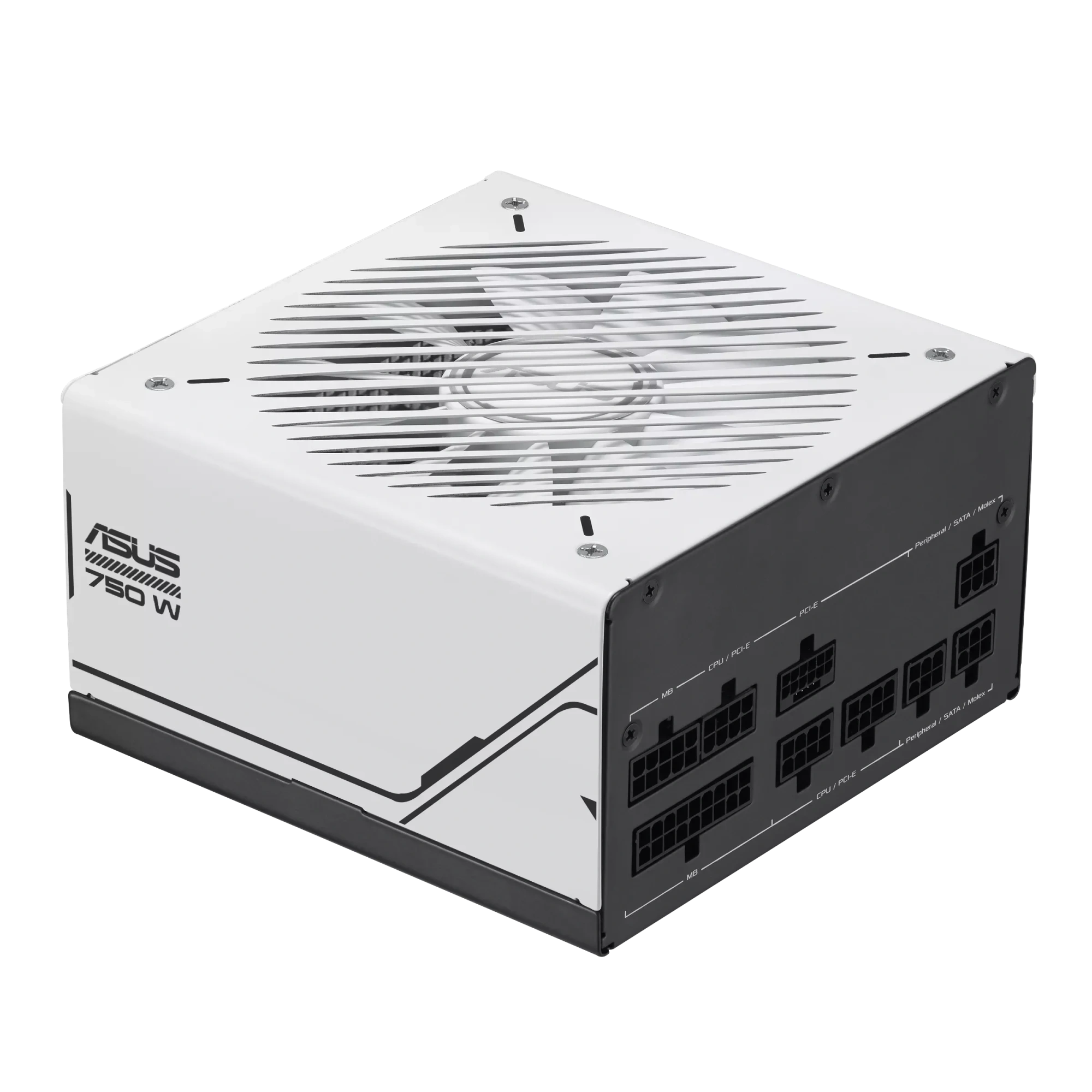 Блок питания Asus AP-750G [750 Вт, 80 PLUS Gold, 5x SATA, 3x 6+2 pin, 1x 16 pin (12VHPWR) PCIe, 2x 4+4 pin CPU, ATX]