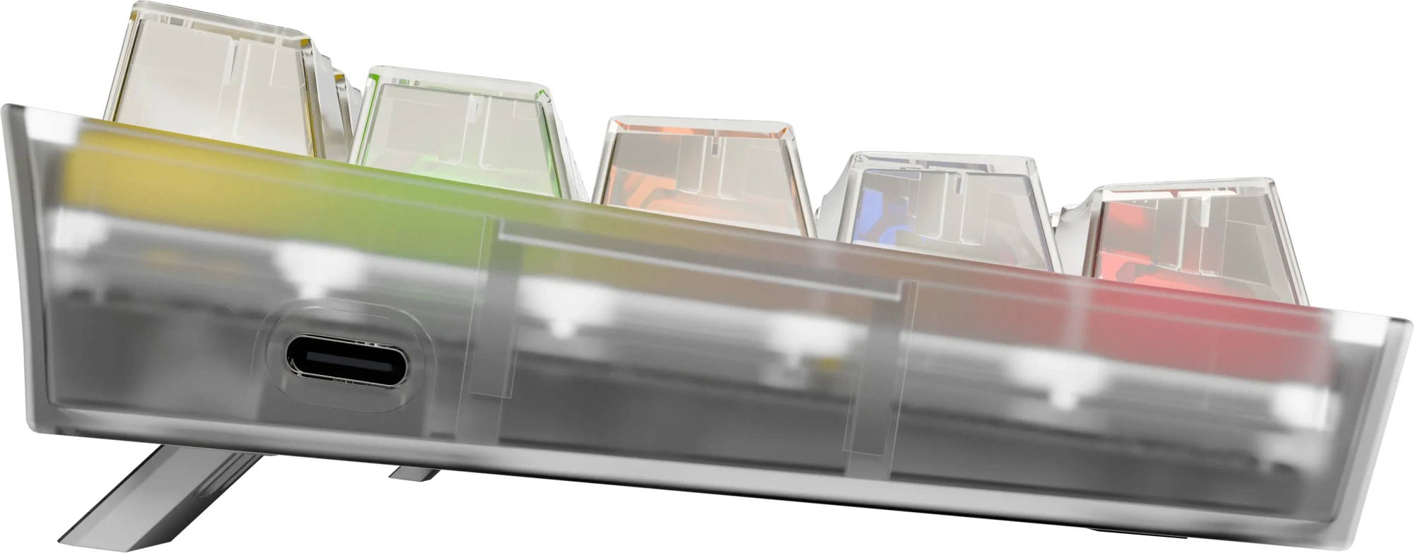 Клавиатура Redragon Fizz (71736) [механическая, проводная, RGB подсветка, Redragon ICE, белая]