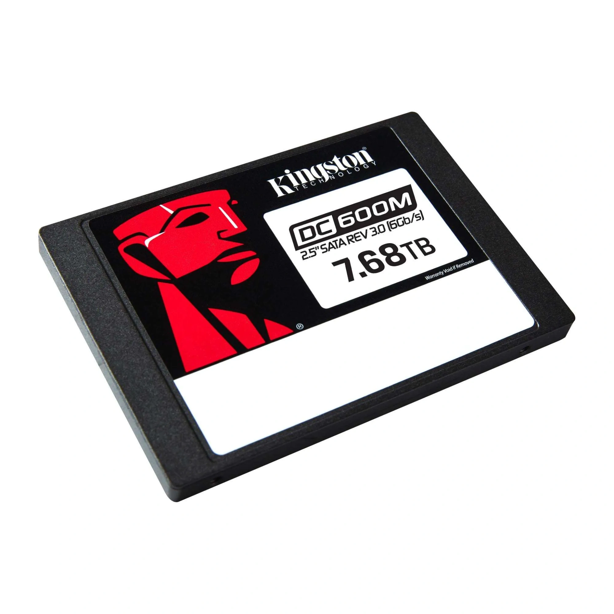 SSD накопитель Kingston DC600M [SEDC600M/7680G] [7680 ГБ, 2.5"SATA III, чтение: 560 МБ/с, запись: 530 МБ/с, TLC]