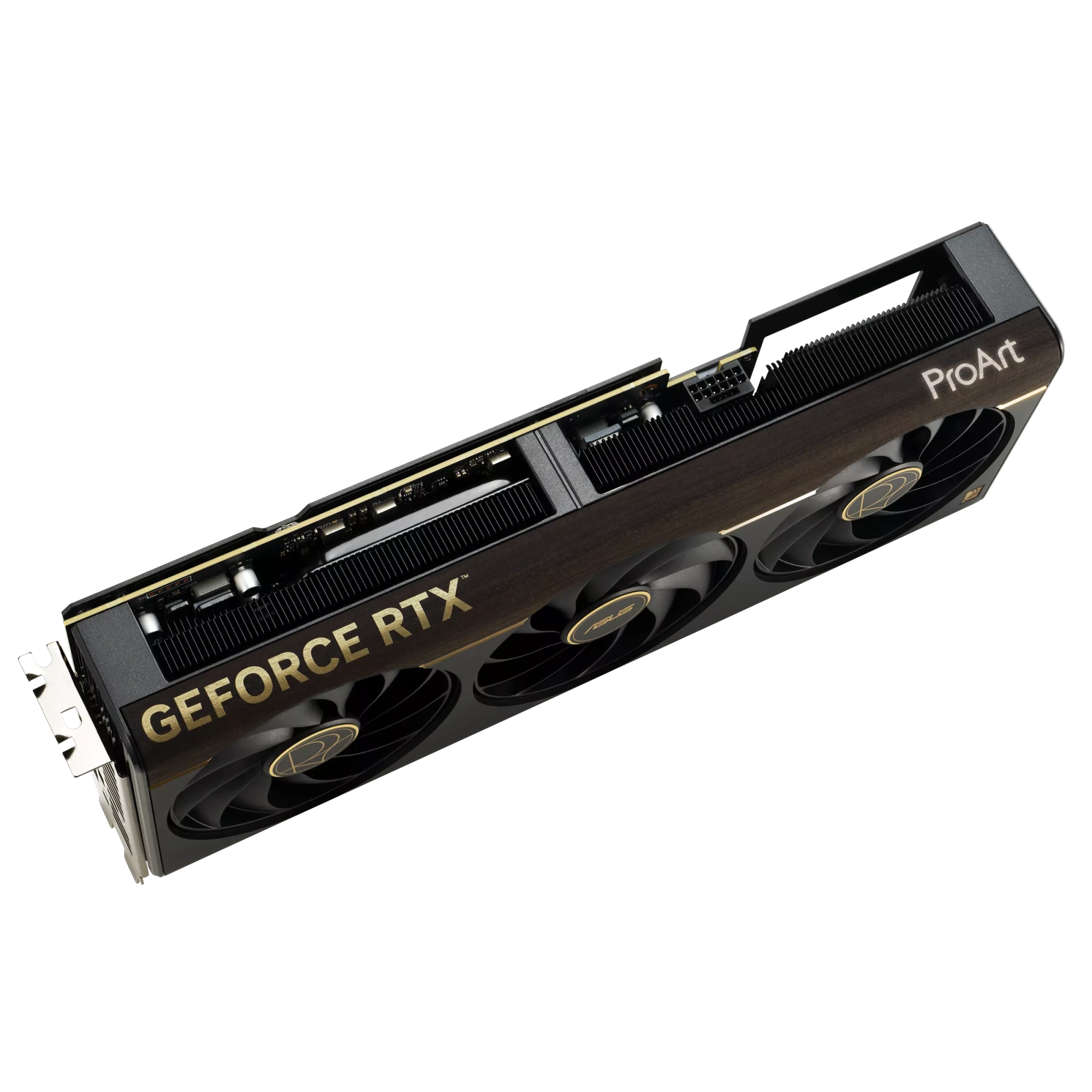 Видеокарта Asus GeForce RTX 5080 ProArt OC Edition (PROART-RTX5080-O16G) [16 ГБ, GDDR7, 256 бит, HDMI, DisplayPort (3 шт)]