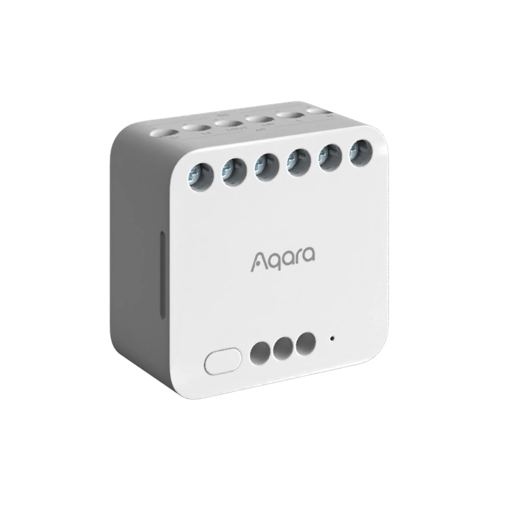 Реле двухканальное с сухим контактом Aqara Dual Relay Module T2 (DCM-K01)