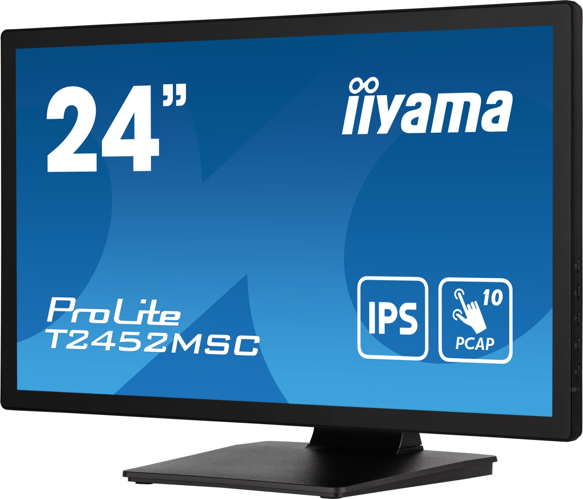Монитор Iiyama ProLite T2452MSC-B1 [23.8", IPS, 1920x1080, 60 Гц, 5 мс, HDMI, DisplayPort]