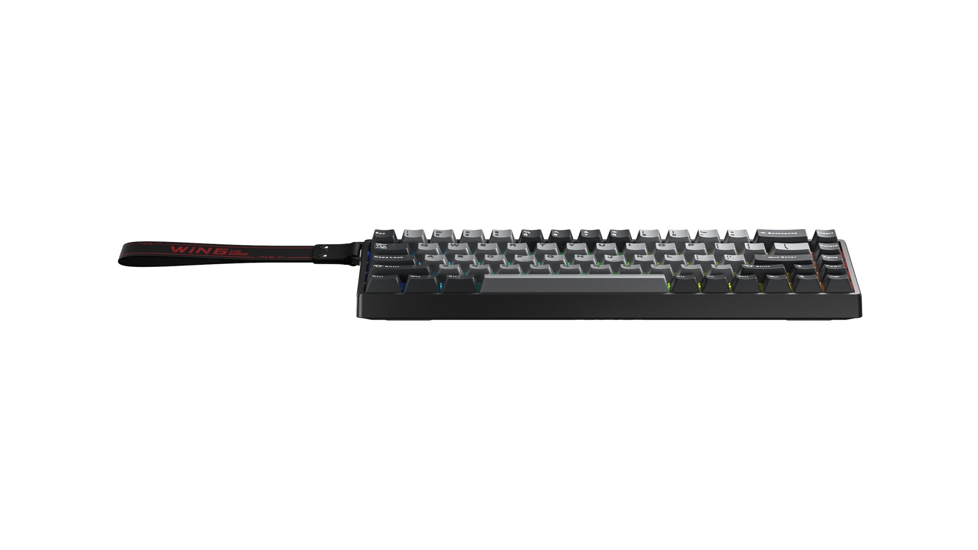 Клавиатура Aula WIN68 [механическая, проводная, RGB подсветка, Greywood Magnetic Switch, серая]