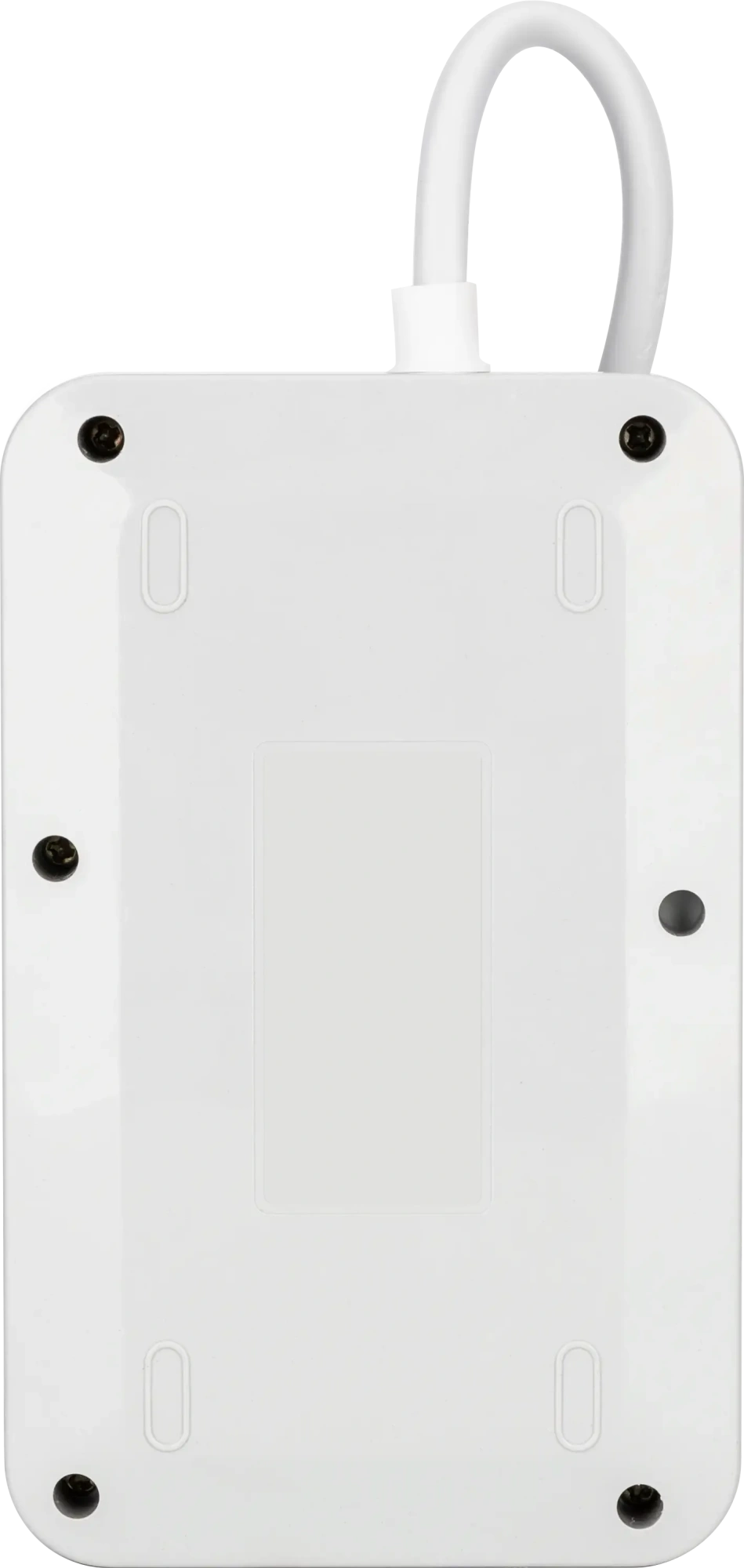 Удлинитель Defender без заземления R230 (99294) 2 м, 4 розетки, 2xUSB, черный