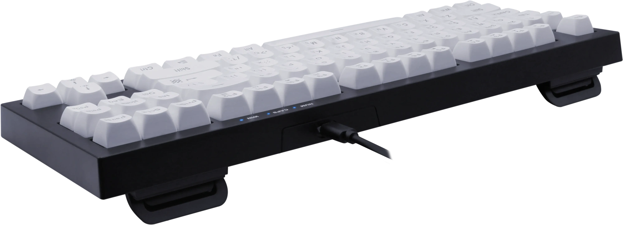 Клавиатура Defender Harpie GK-401 RU (45401) [мембранная, проводная, RGB подсветка, черная]