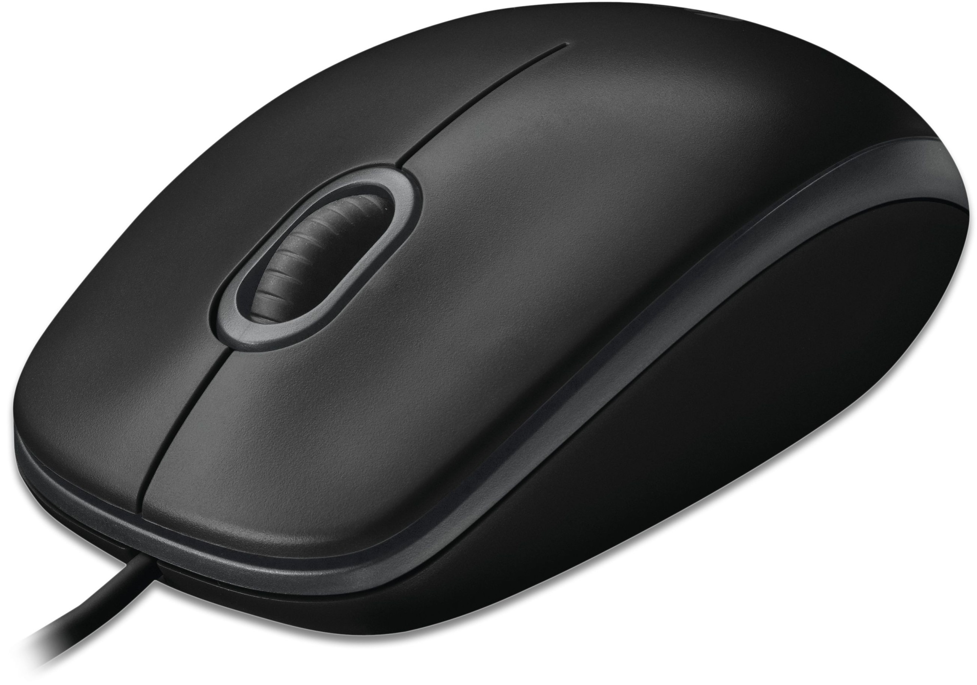 Мышь Logitech B100, [проводная, светодиодная, 800 DPI]