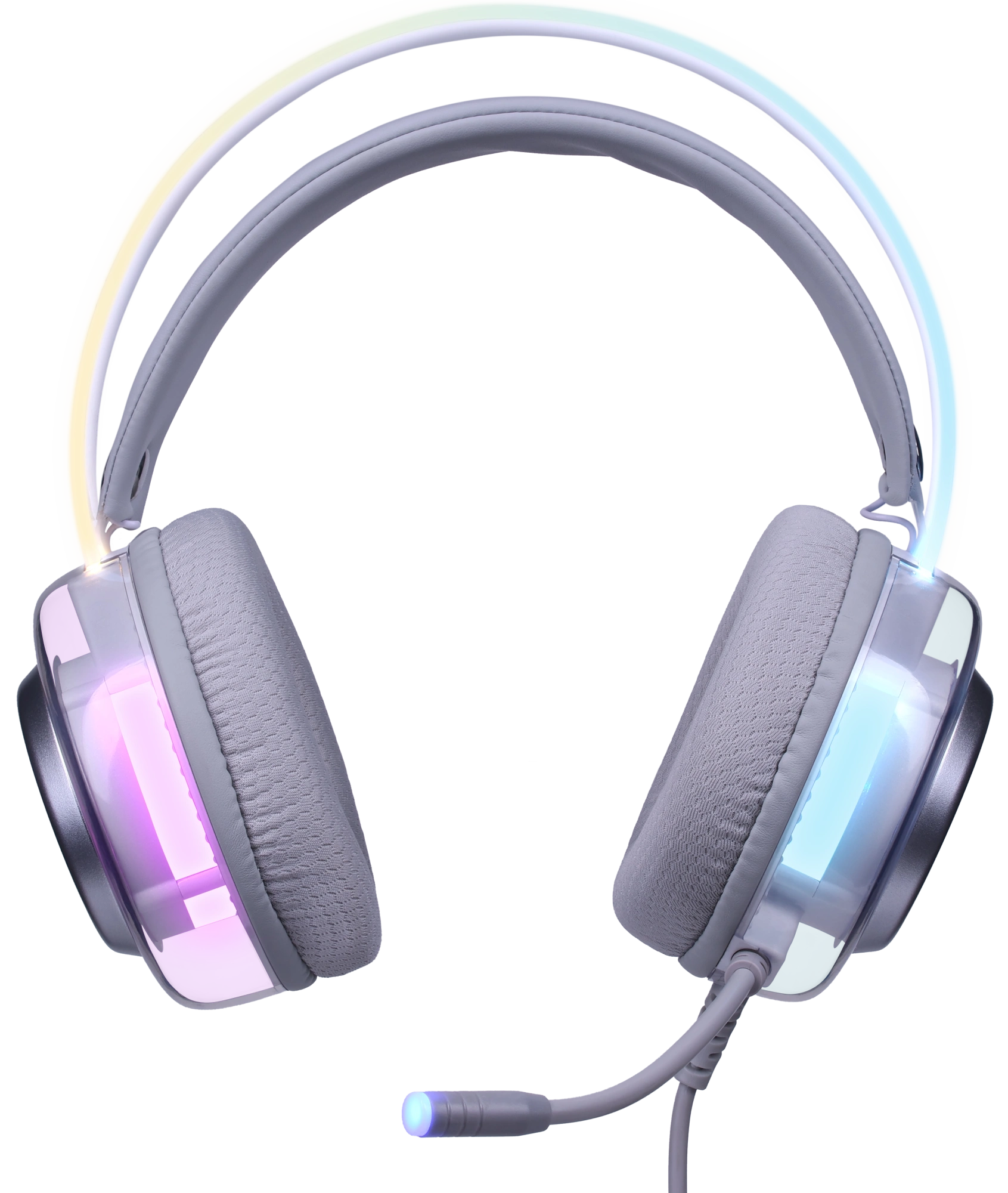 Наушники-гарнитура игровые Defender Glitch (62490) белый