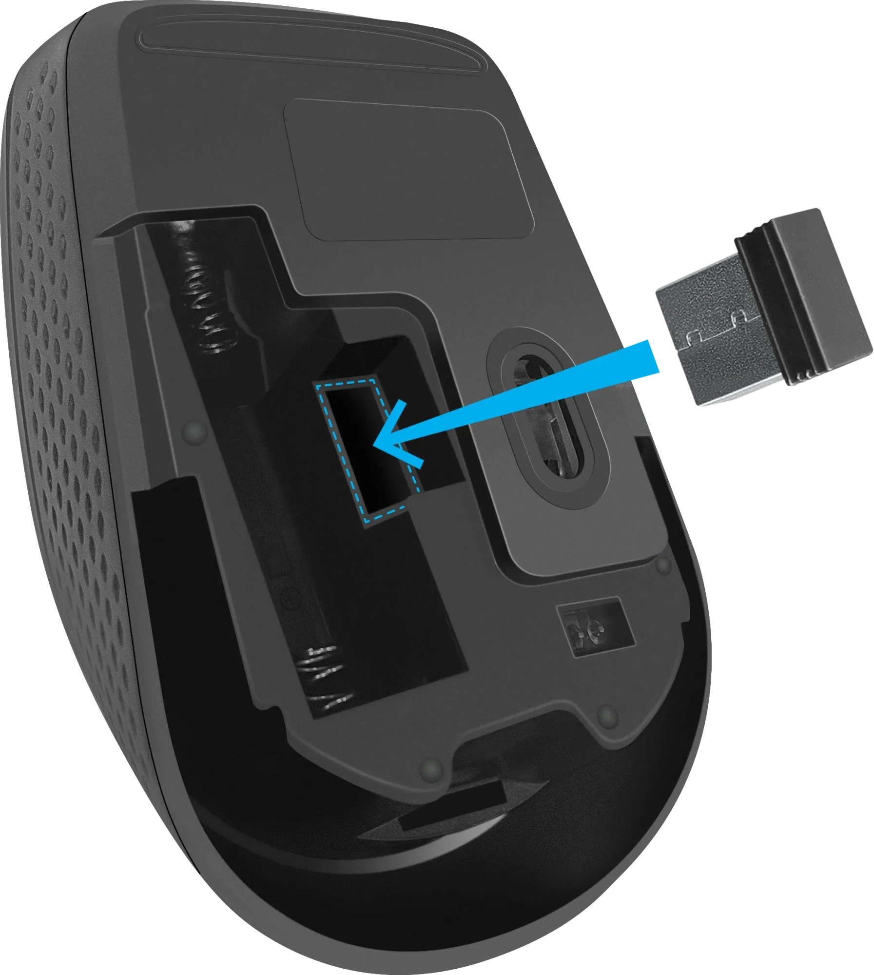 Мышь Defender Tiana MB-055 (52055) [беспроводная, светодиодная, 1000 DPI, черная]