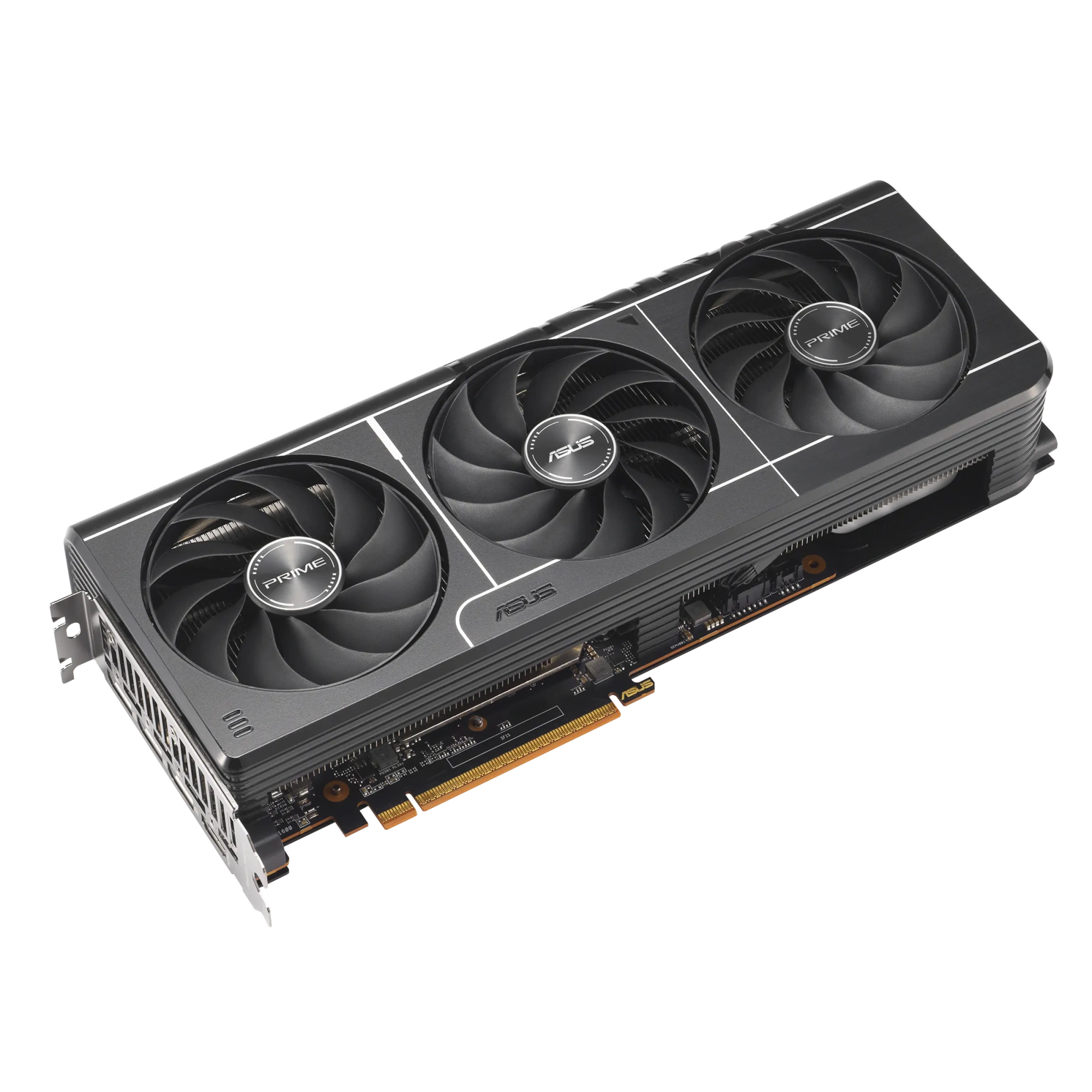 Видеокарта Asus Prime Radeon RX 9070 XT OC Edition 16GB GDDR6 (PRIME-RX9070XT-O16G) [16 ГБ, GDDR6, 256 бит, HDMI (2 шт), DisplayPort (2 шт)]