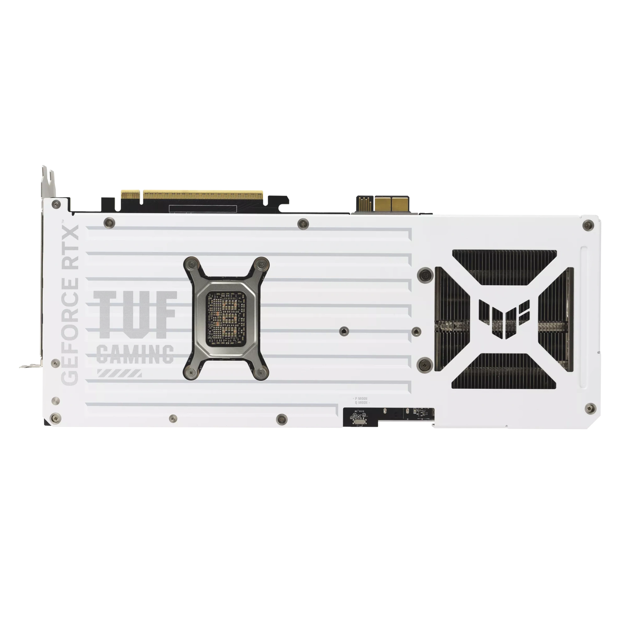 Видеокарта Asus TUF Gaming GeForce RTX 5070 Ti OC (TUF-RTX5070TI-O16G-BTF-WHITE) [16 ГБ, GDDR7, 256 бит, HDMI, DisplayPort (3 шт)]