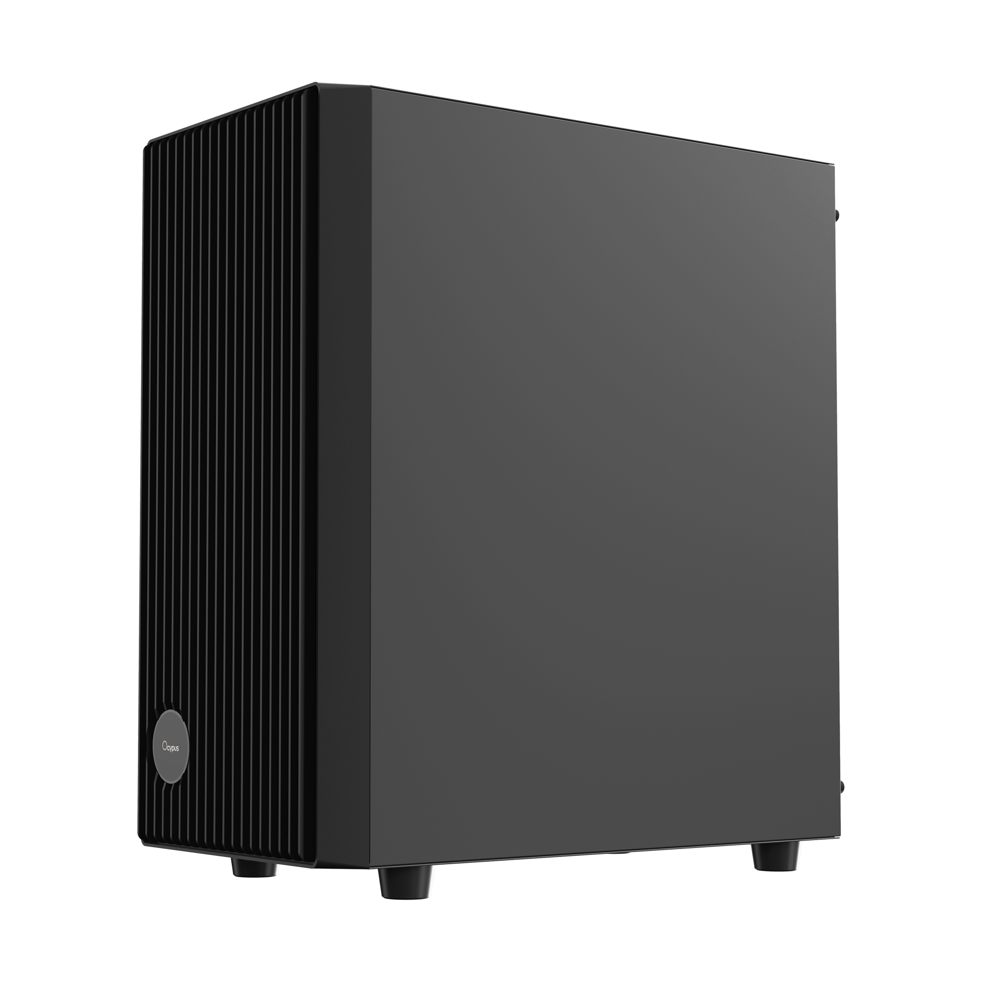 Корпус Ocypus Gamma C70 (Gamma-C70-BKG000XX-GL) [Midi Tower, черный]