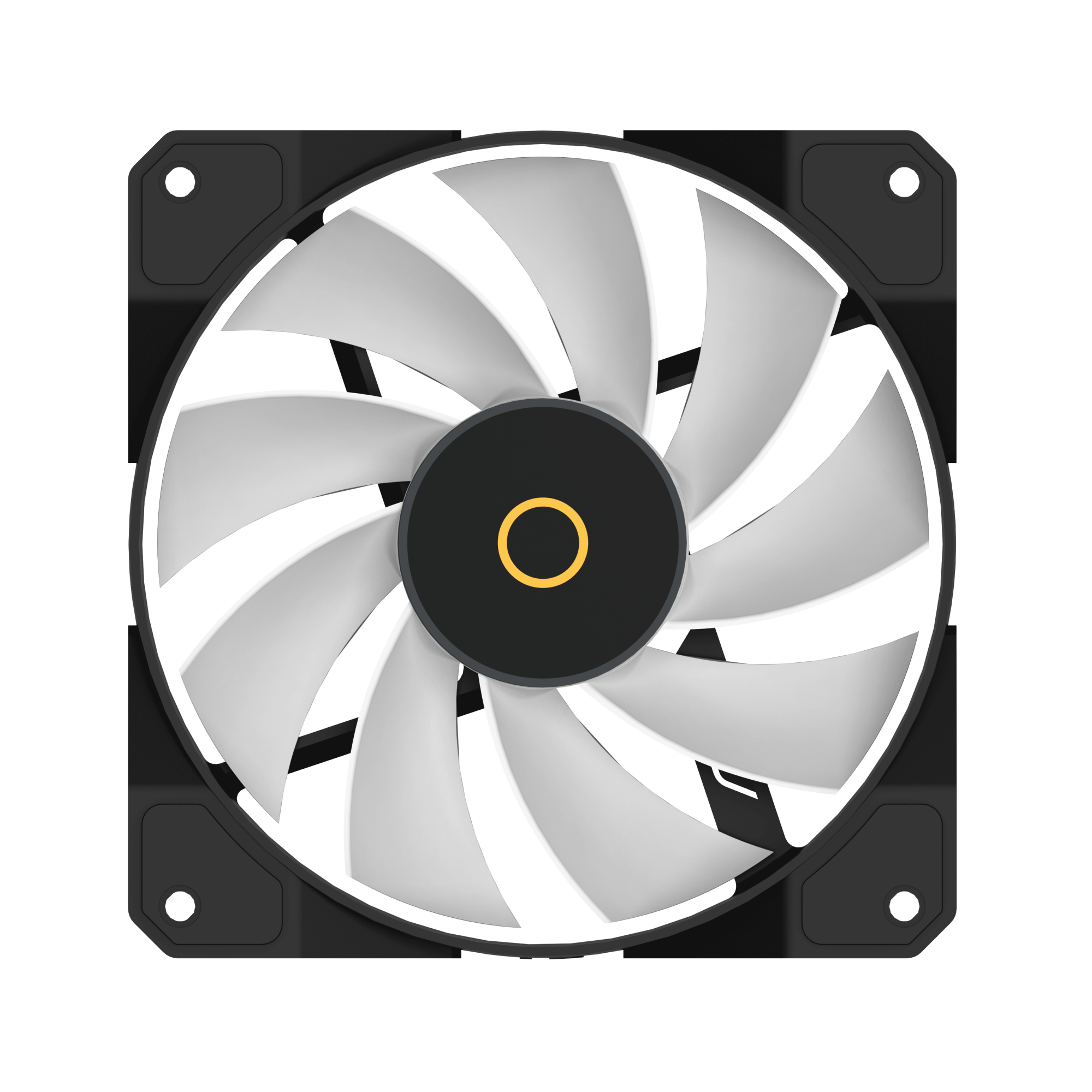 Вентилятор для корпуса Ocypus Beta F12 BK ARGB REVERSE BLADE [120 x 120 мм, 1600 об/мин, 56 CFM, 29 дБ, PWM]