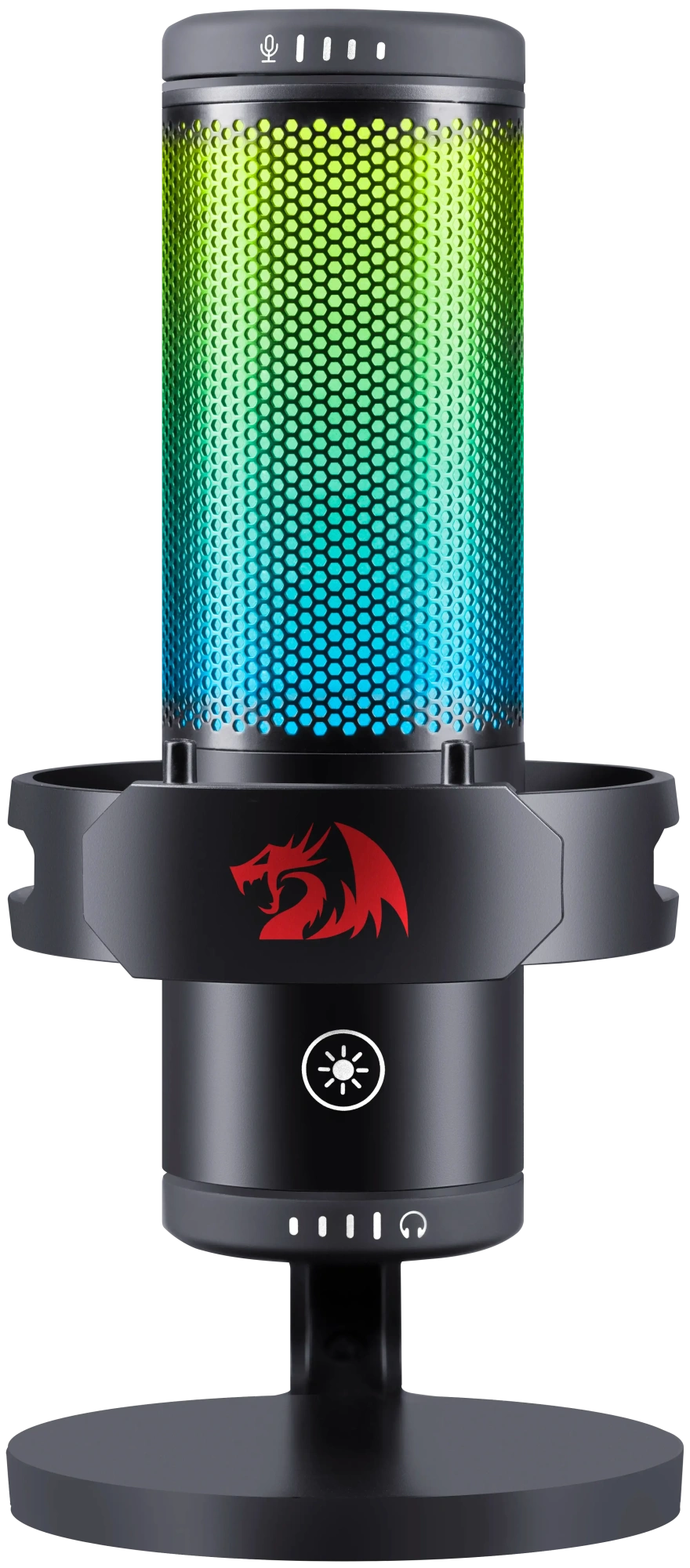 Микрофон Redragon Fenris GM301 Microphone 50-20000Hz, 45dB, 1.8m cable, Черный, RGB