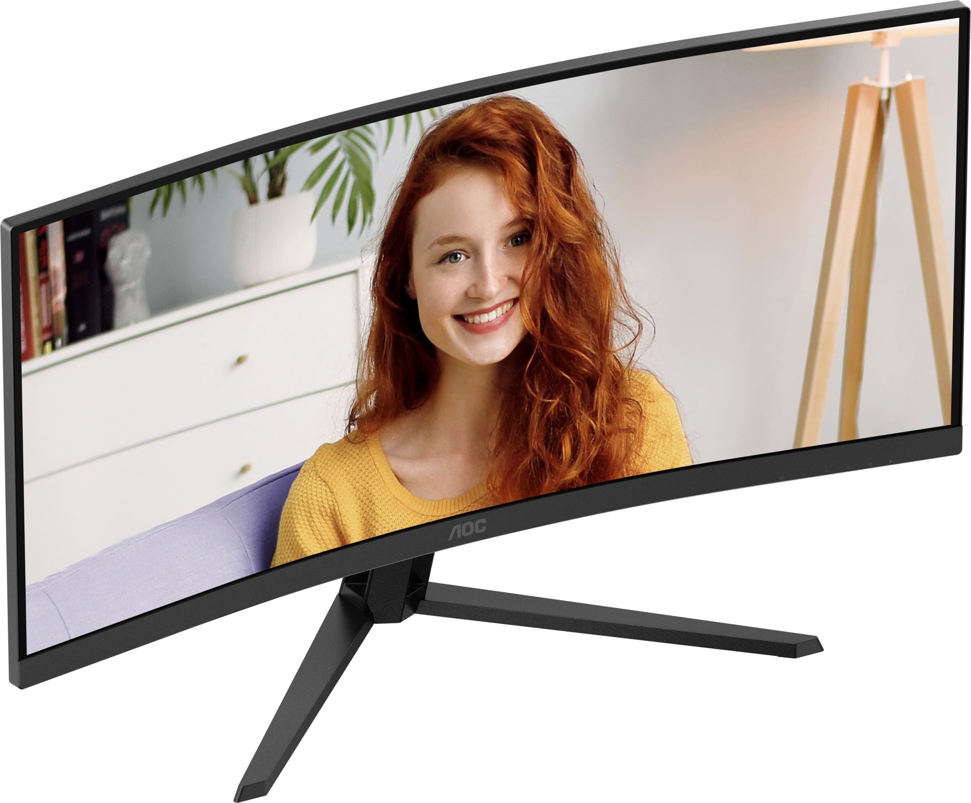 Монитор AOC CU34B3E/01 [34", VA, 3440x1440, 120 Гц, 4 мс, HDMI, DisplayPort]