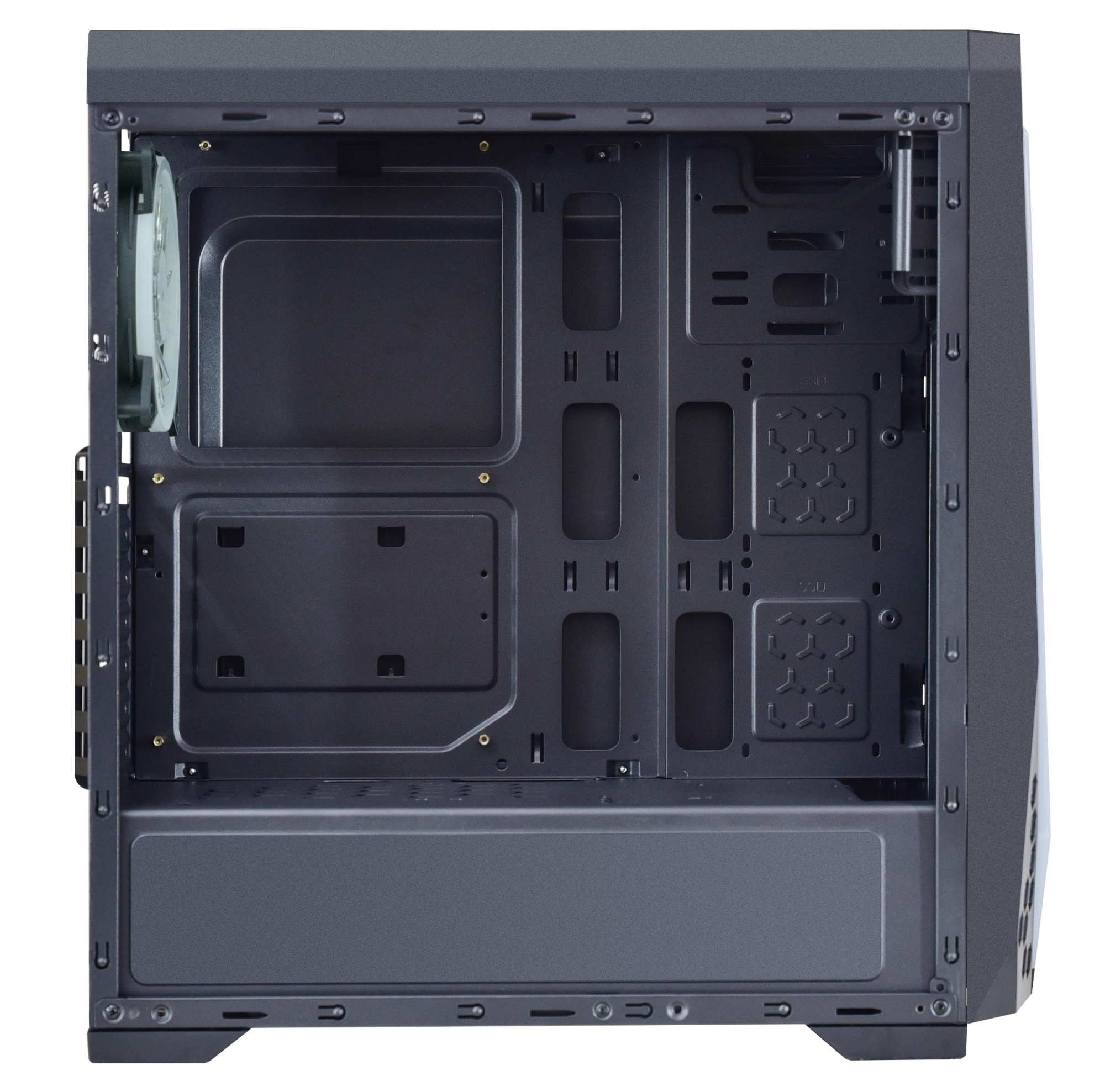 Корпус Wintek Arrow K163 TG [Midi Tower, 1 × 120 мм, Черный]