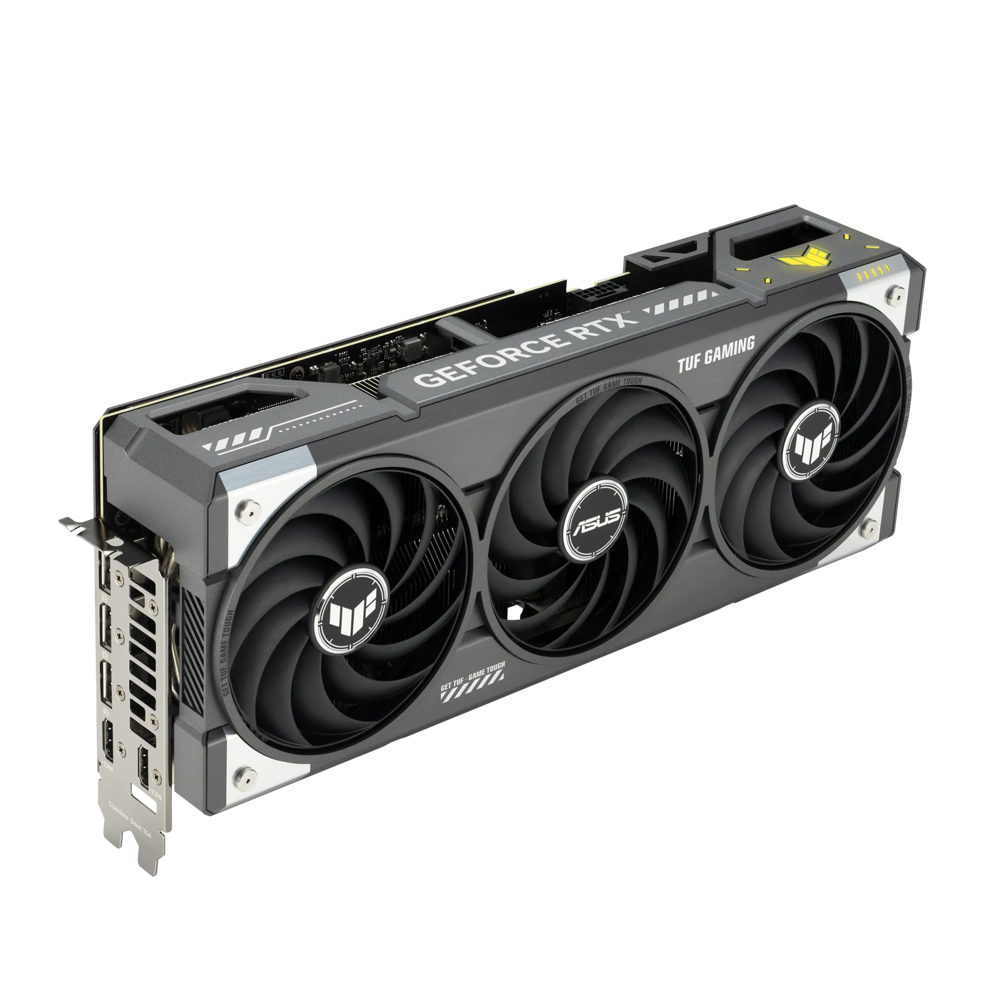 Видеокарта Asus TUF Gaming GeForce RTX 5070 12GB GDDR7 OC Edition (TUF-RTX5070-O12G-GAMING) [12 ГБ, GDDR7, 192 бит, HDMI, DisplayPort (3 шт)]