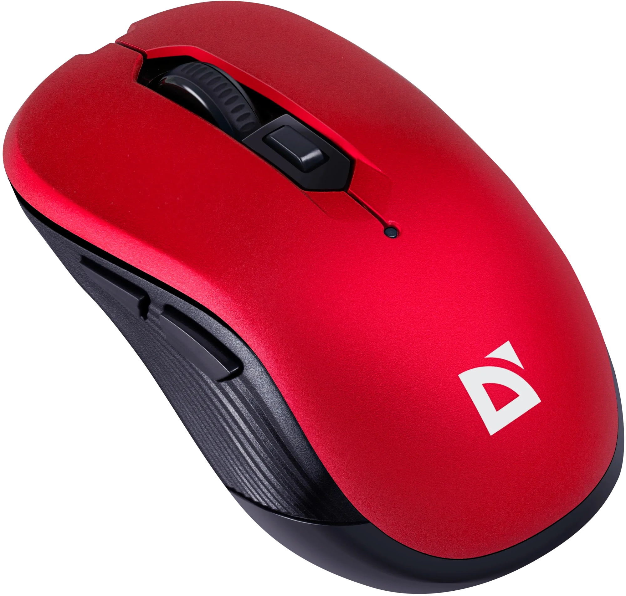 Мышь Defender Gassa MM-105 (52103) [беспроводная, светодиодная, 1600 DPI, красная]