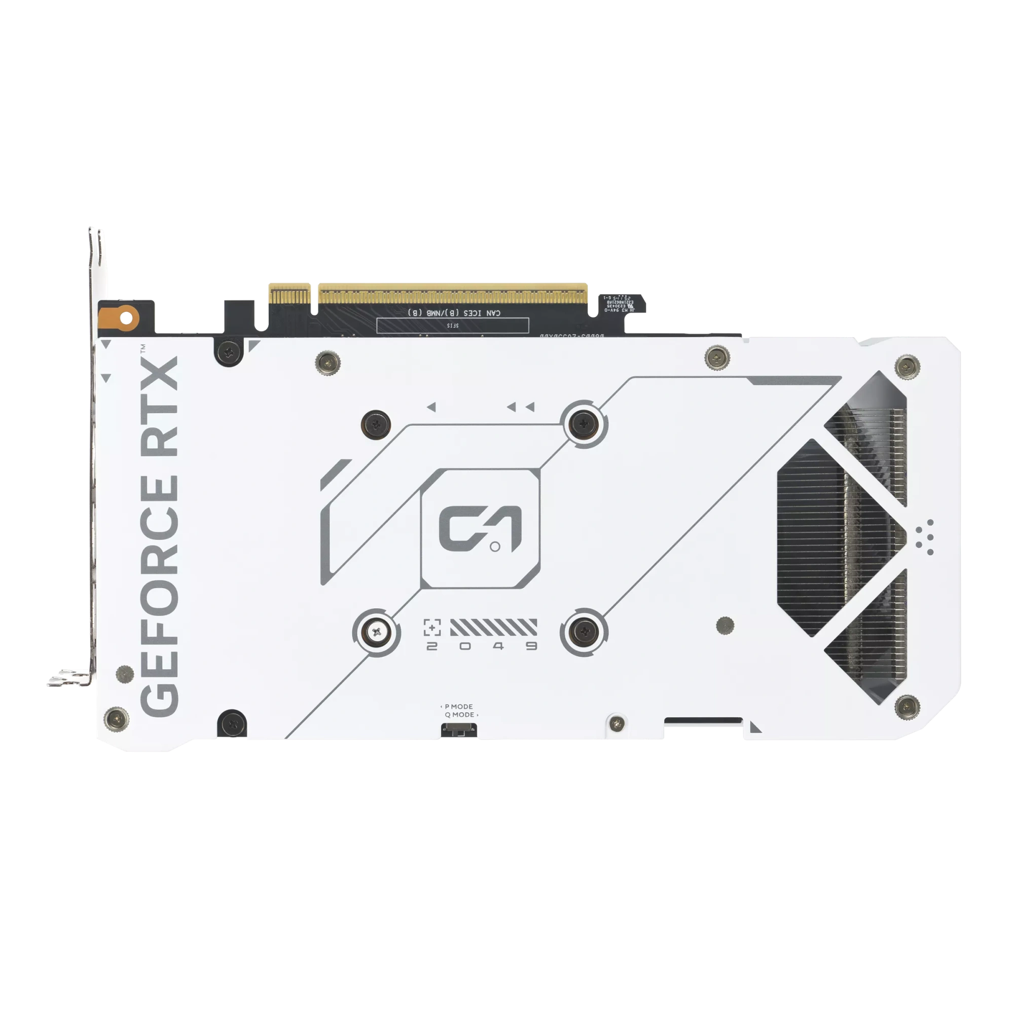 Видеокарта Asus Dual GeForce RTX 5060 Ti 8GB GDDR7 White OC Edition (DUAL-RTX5060TI-O8G-WHITE) [8 ГБ, GDDR7, 128 бит, HDMI, DisplayPort (3 шт)]