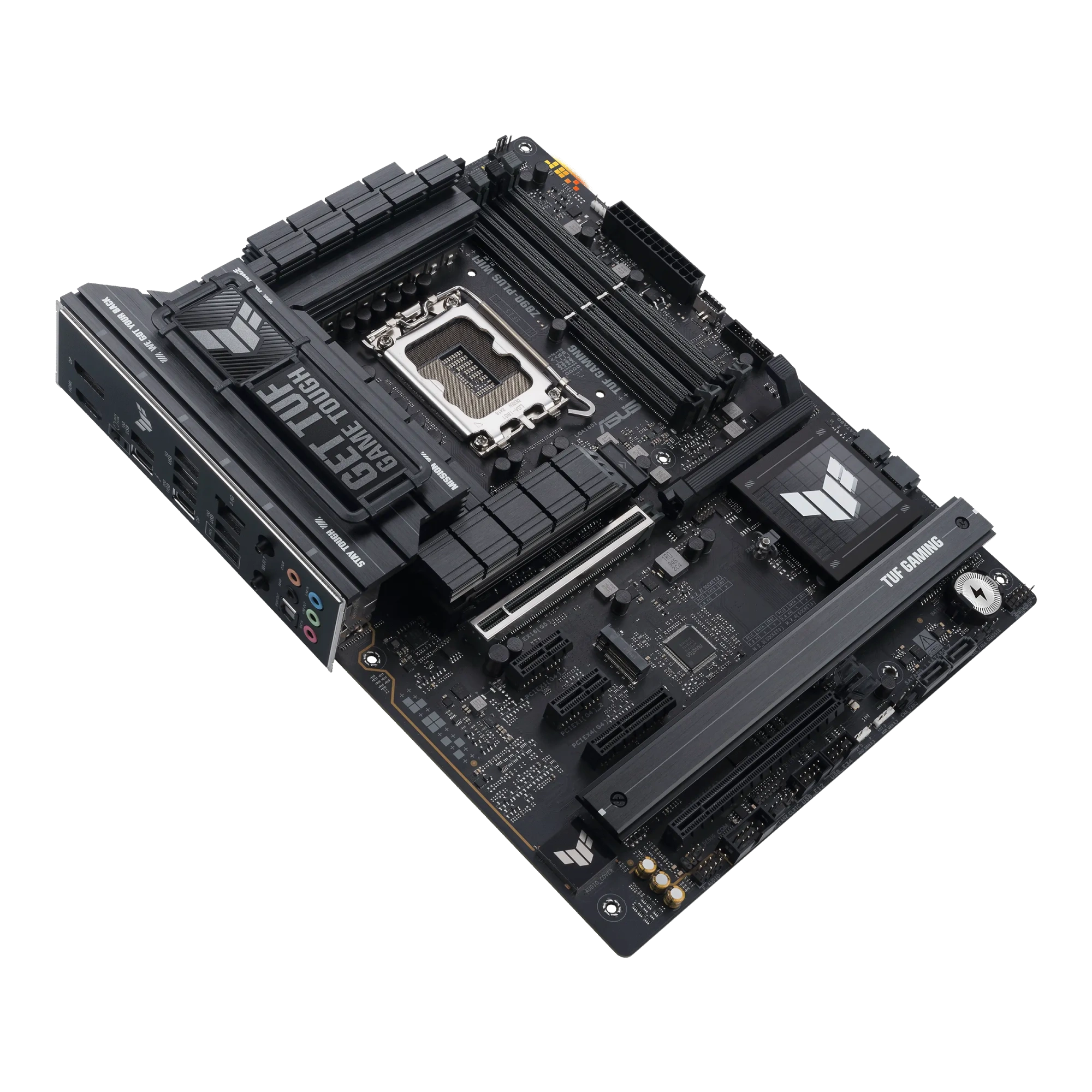 Материнская плата Asus TUF GAMING Z890-PLUS WIFI [LGA 1851, Intel Z890, 4xDDR 5, 4xM.2, 2xPCI-E x16, Standard-ATX]