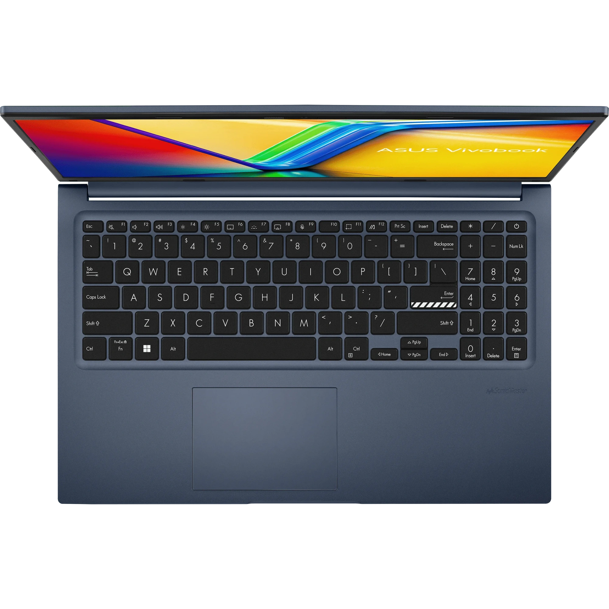 Ноутбук Asus VivoBook 15 M1502YA-BQ579 (90NB0X21-M00VR0) [15.6" Full HD, Ryzen 7-5825U, 16 ГБ ОЗУ, 512 ГБ SSD, DOS]