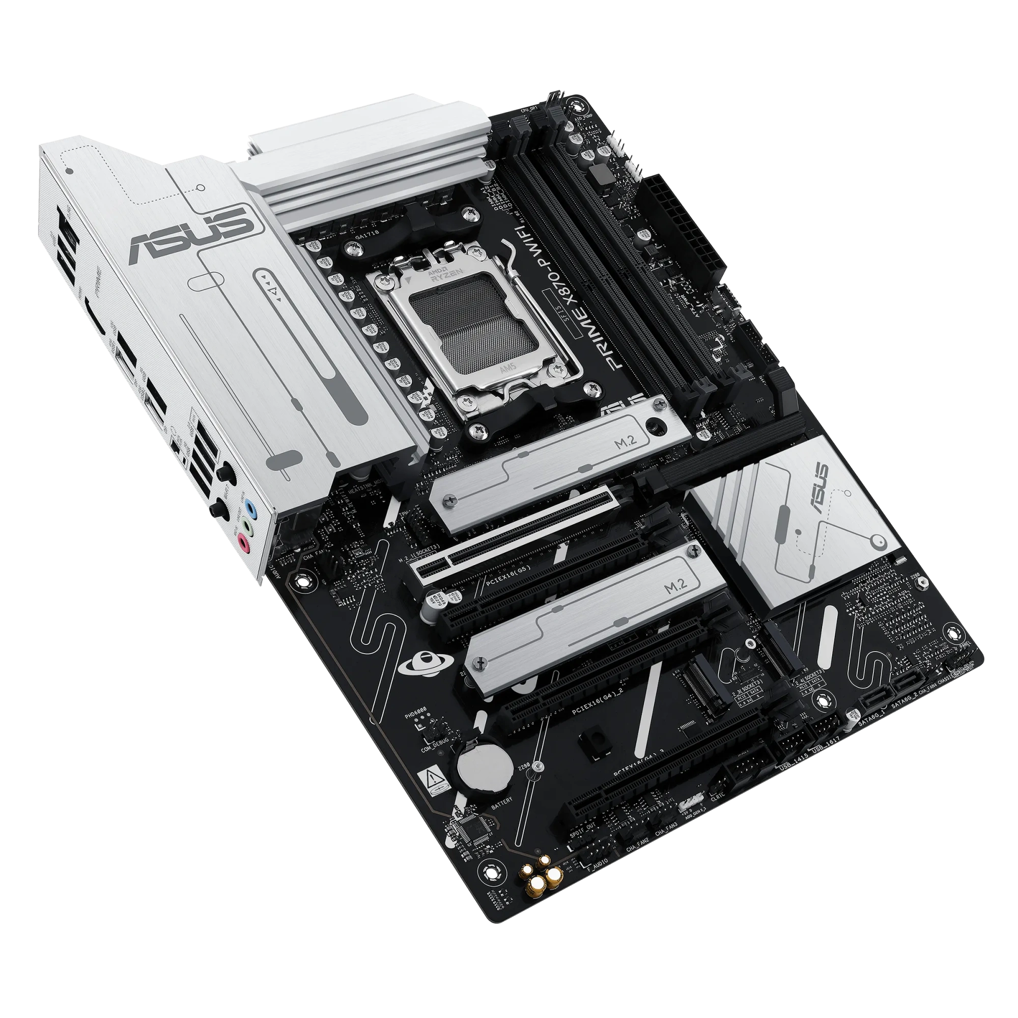 Материнская плата Asus PRIME X870-P WIFI [AM5, AMD X870, 4xDDR 5, 4xM.2, 4xPCI-E x16, Standard-ATX]