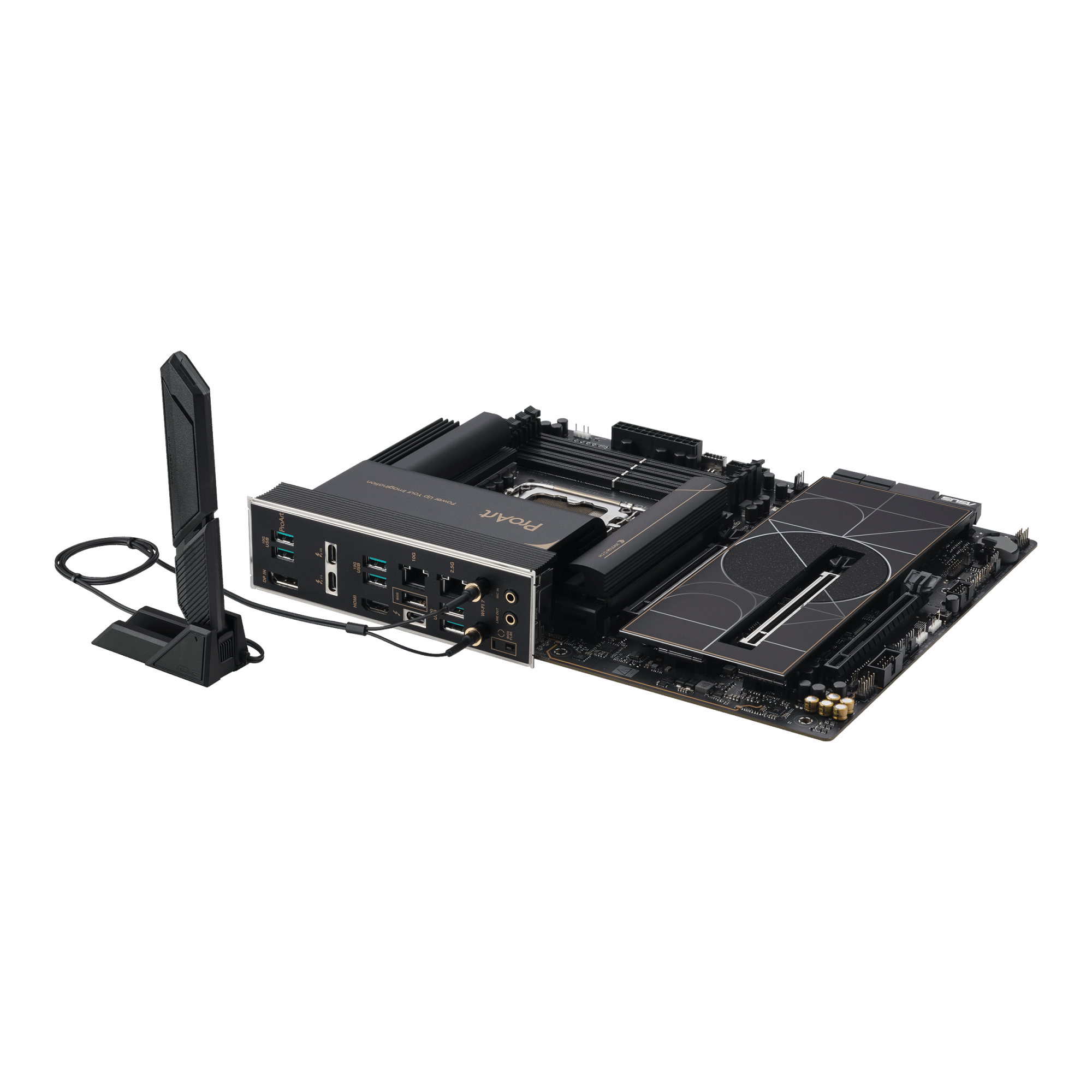 Материнская плата ASUS PROART Z890-CREATOR WIFI LGA1851 4xDDR5 4xSATA 5xM.2 1xHDMI 1xDP WiFi ATX