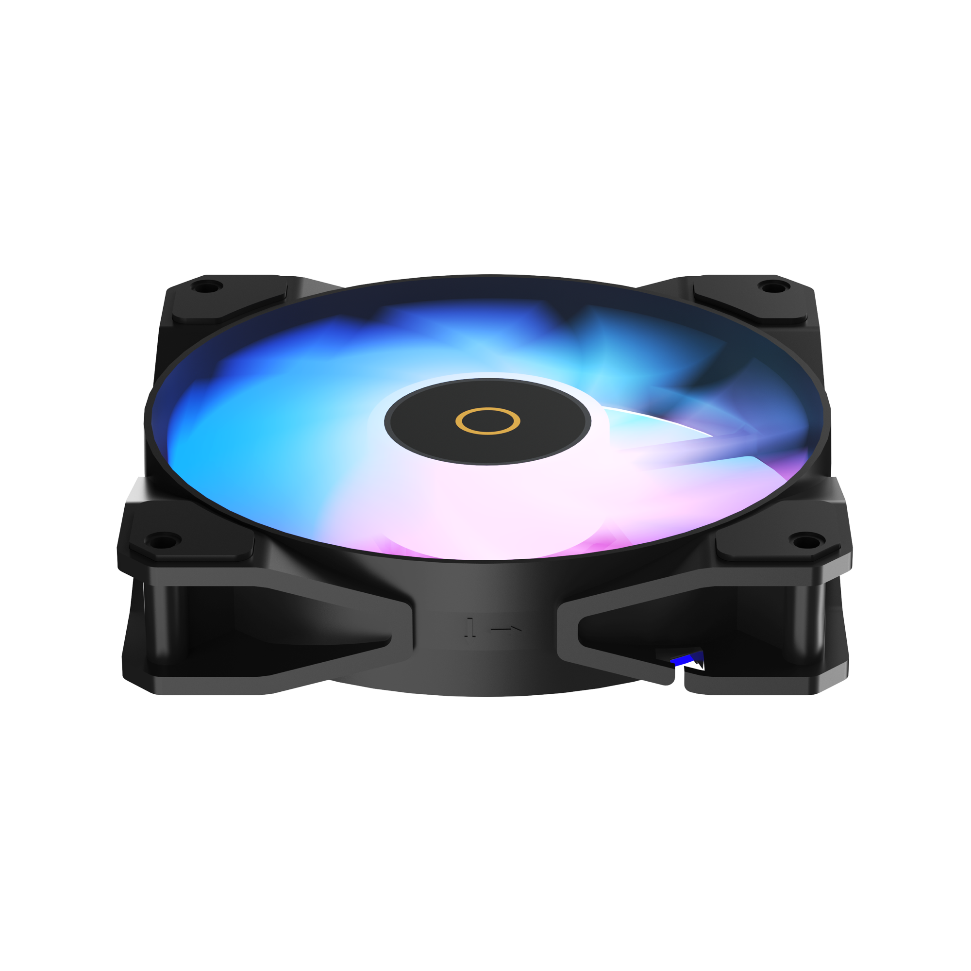 Вентилятор для корпуса Ocypus Beta F12 BK ARGB REVERSE BLADE [120 x 120 мм, 1600 об/мин, 56 CFM, 29 дБ, PWM]